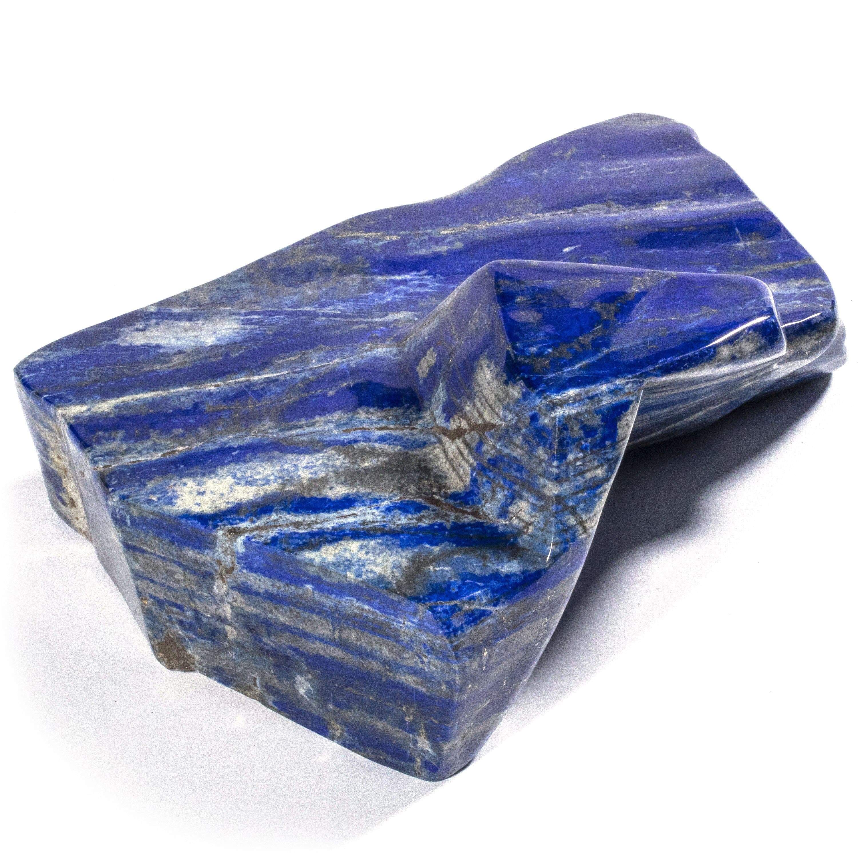 Kalifano Lapis Rare Natural Blue Polished Lapis Lazuli Freeform Carving from Afghanistan - 23.4 kg / 51.6 lbs LPS21000.001