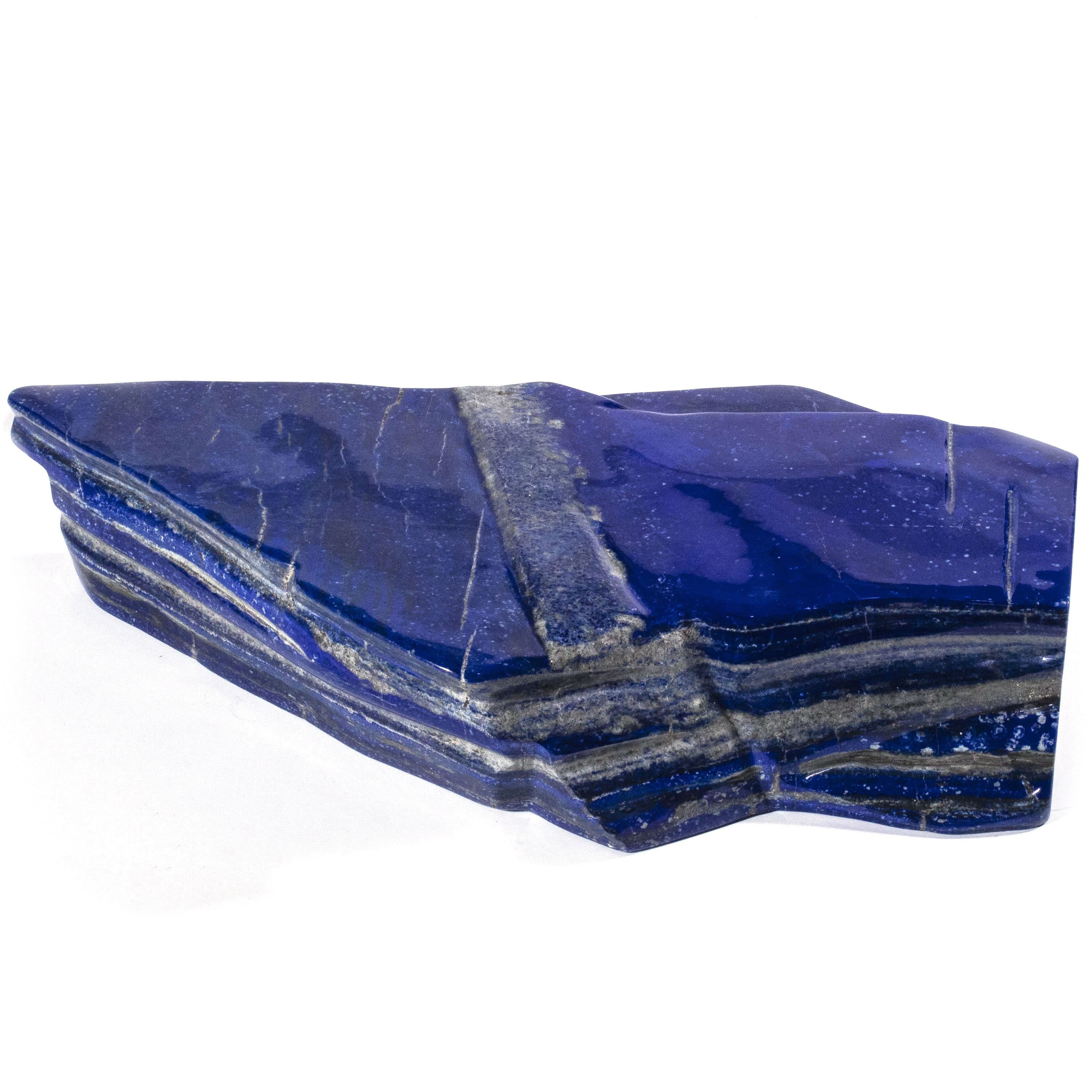 Kalifano Lapis Rare Natural Blue Polished Lapis Lazuli Freeform Carving from Afghanistan - 40.9 kg / 90.2 lbs LPS38000.001