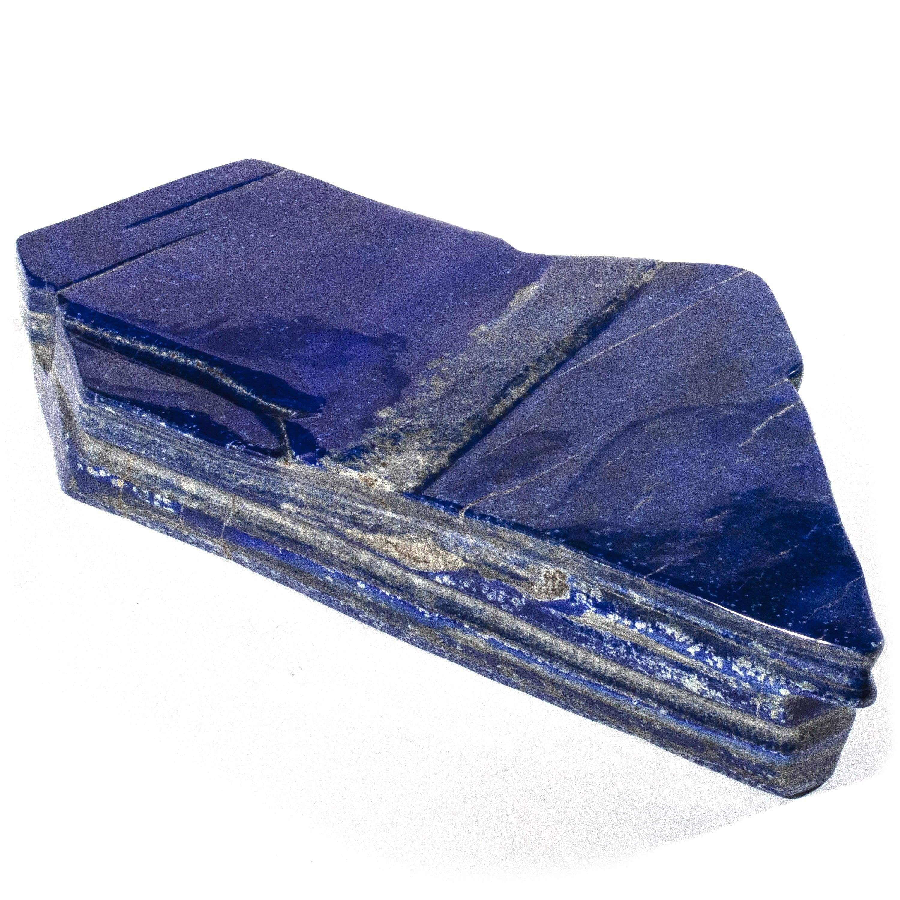 Kalifano Lapis Rare Natural Blue Polished Lapis Lazuli Freeform Carving from Afghanistan - 40.9 kg / 90.2 lbs LPS38000.001
