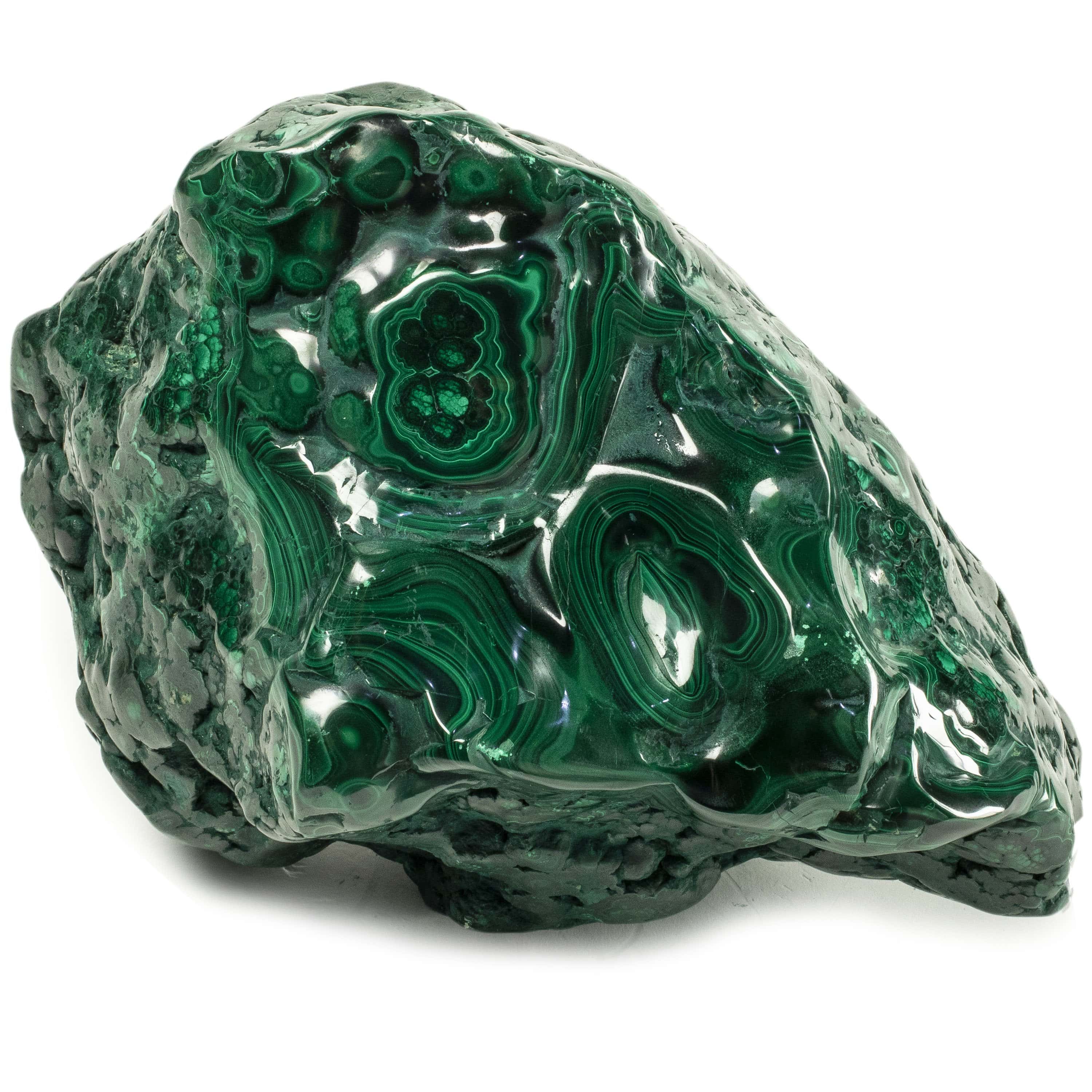 Kalifano Malachite Rare Natural Green Malachite Polished Freeform Specimen from Congo - 22.6 kg / 49.9 lbs MA14400.001