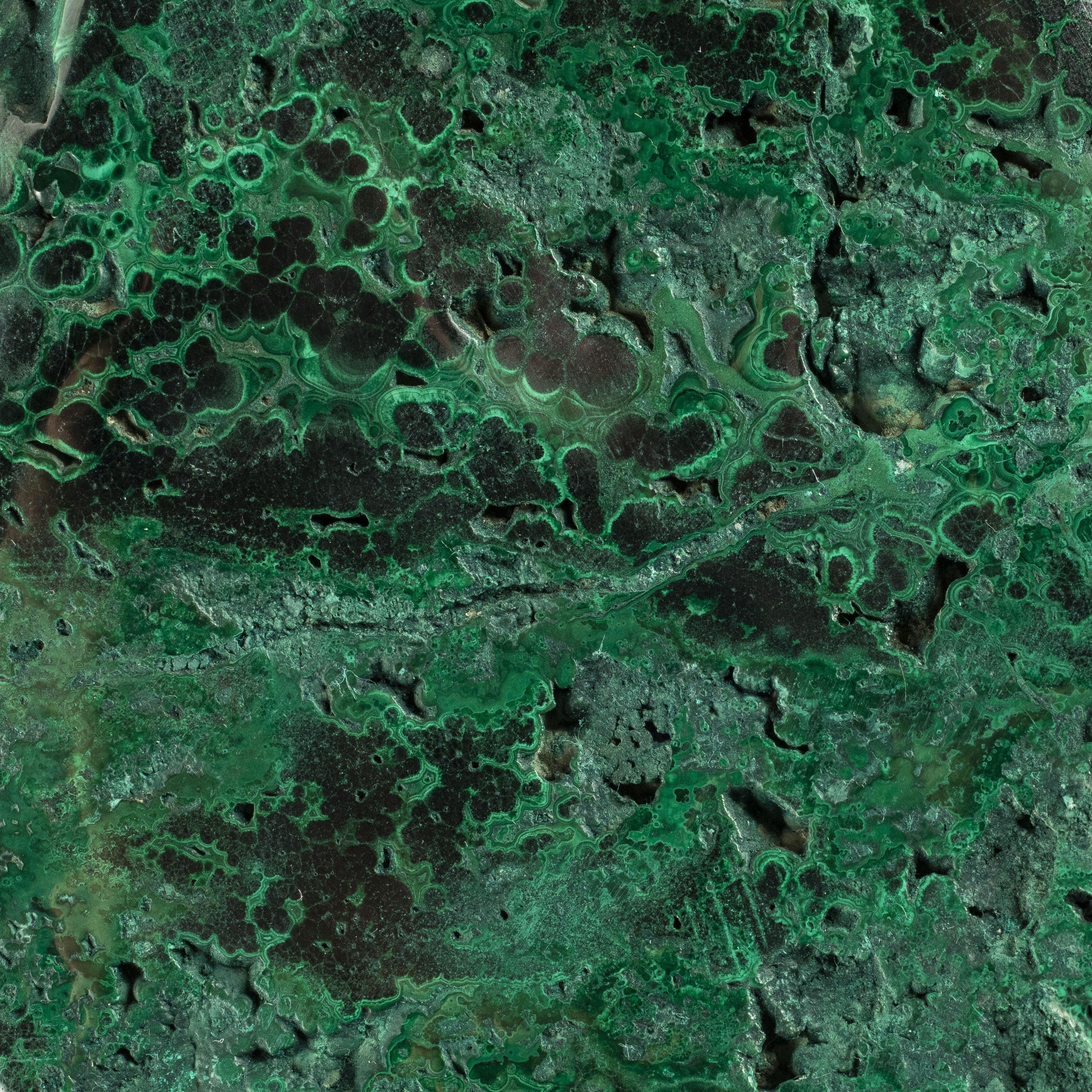 Kalifano Malachite Rare Natural Green Malachite Polished Freeform Specimen from Congo - 5.4 kg / 11.8 lbs MA3400.002