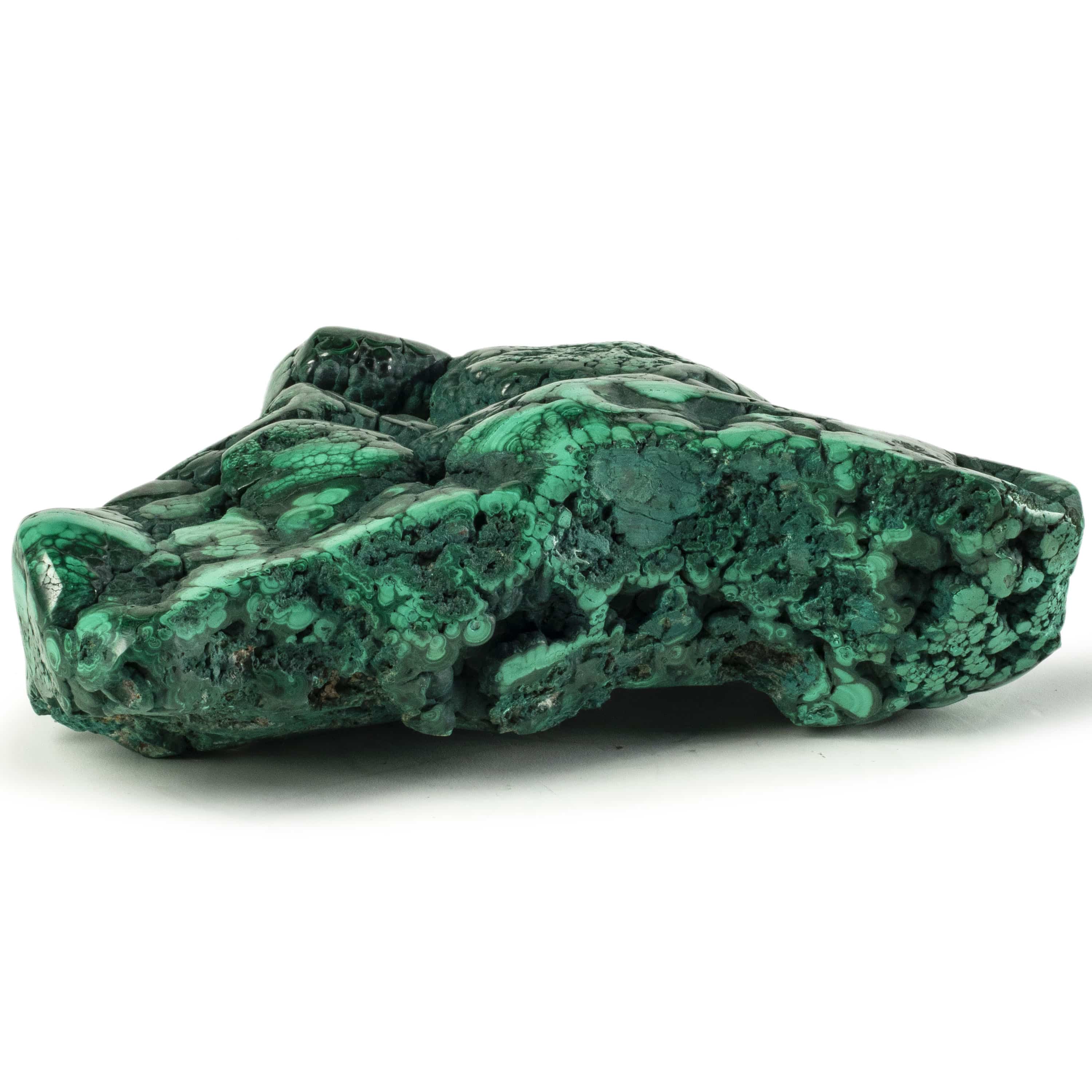 Kalifano Malachite Rare Natural Green Malachite Polished Freeform Specimen from Congo - 5.6 kg / 12.2 lbs MA3500.001