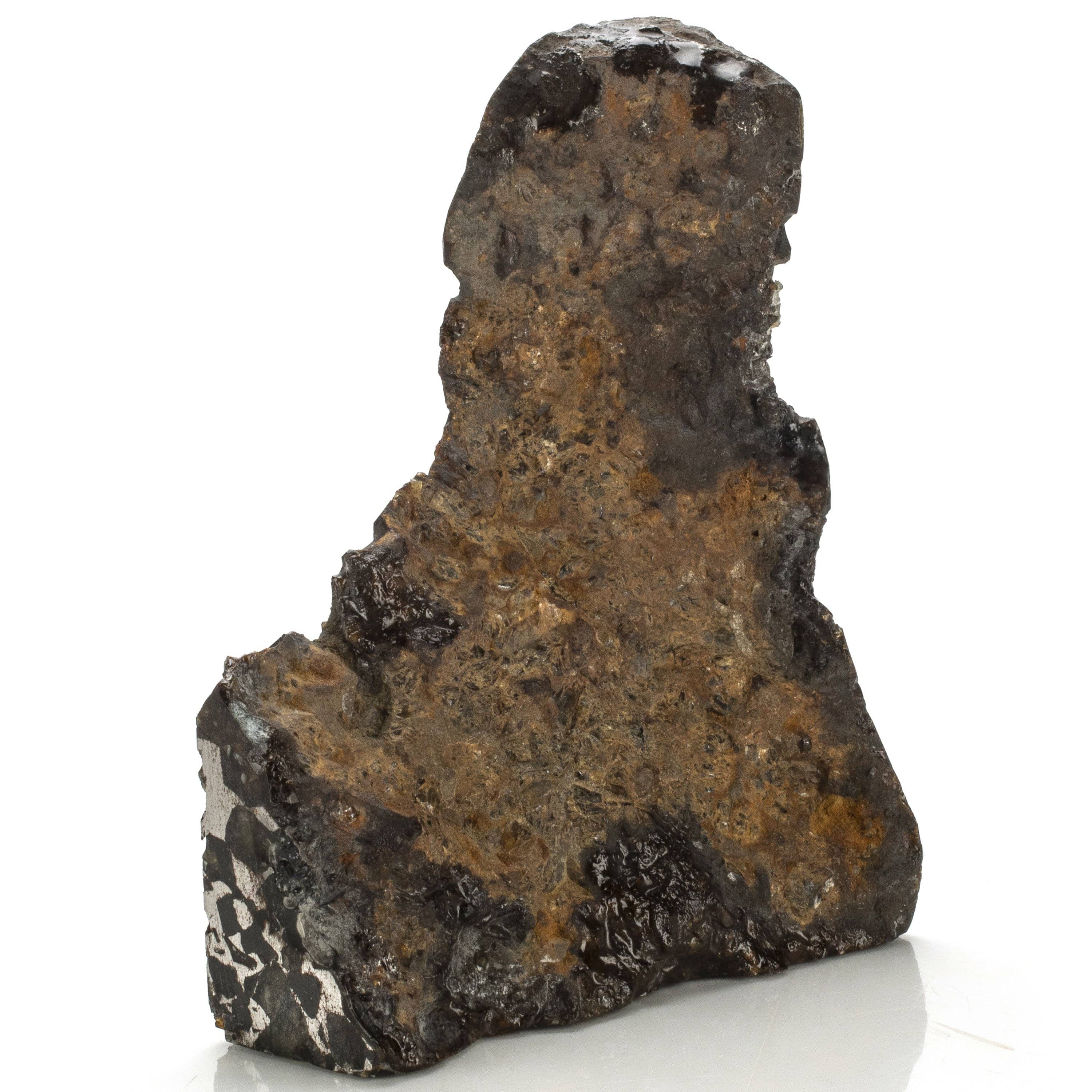 Kalifano Meteorites MTSP28800.001 - Seymchan Pallasite Iron Meteorite - 406 gramsFound in 1967 - Russia - TKW: 350 kg MTSP28800.001