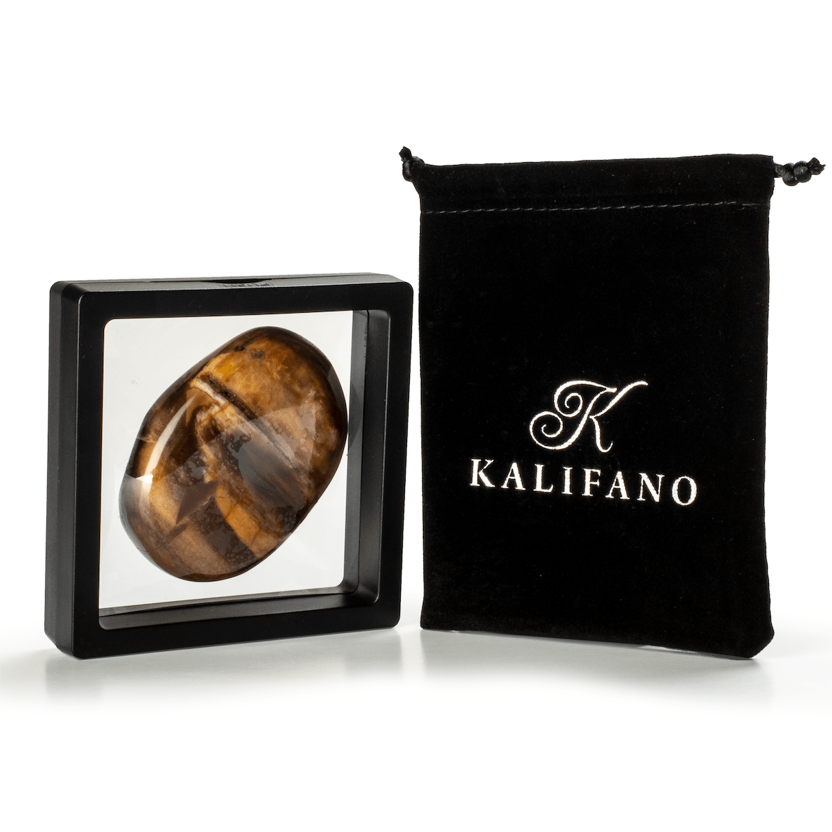 Kalifano Petrified Wood Petrified Wood Tumbled Stone PW30