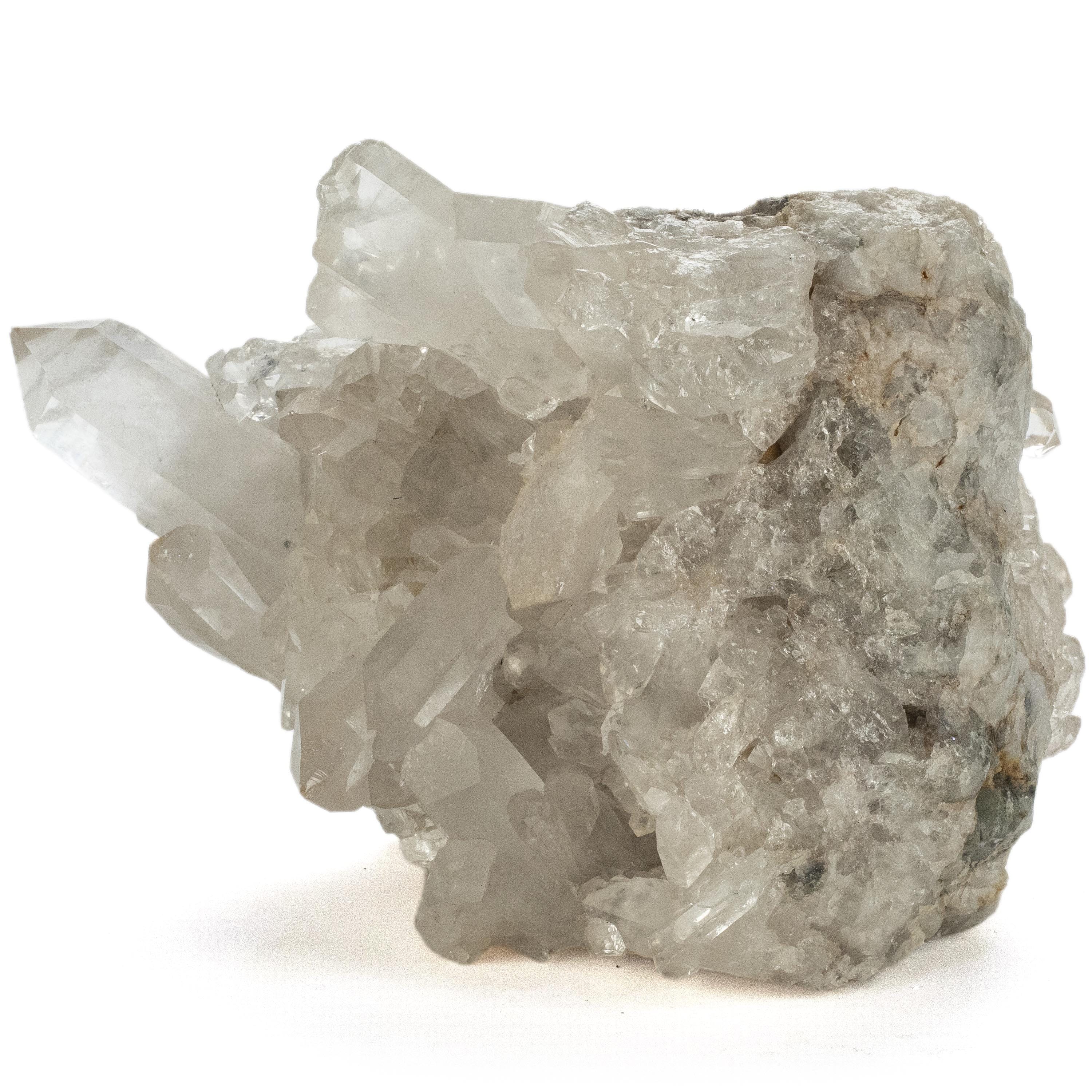 Kalifano Quartz Natural Crystal Quartz Cluster - 10" / 12 lbs QC4000.001