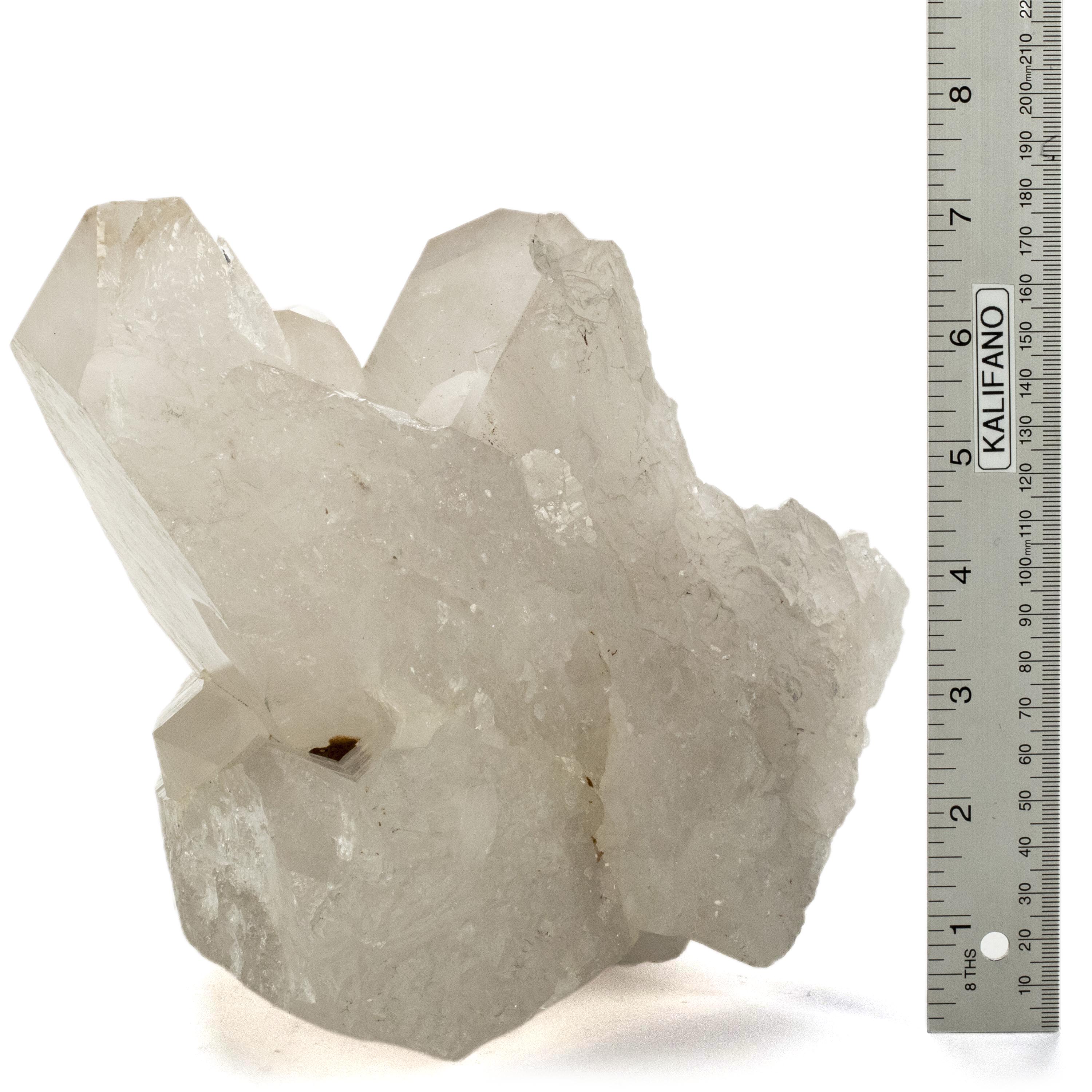Kalifano Quartz Natural Crystal Quartz Cluster - 10" / 13.7 lbs QC4600.001