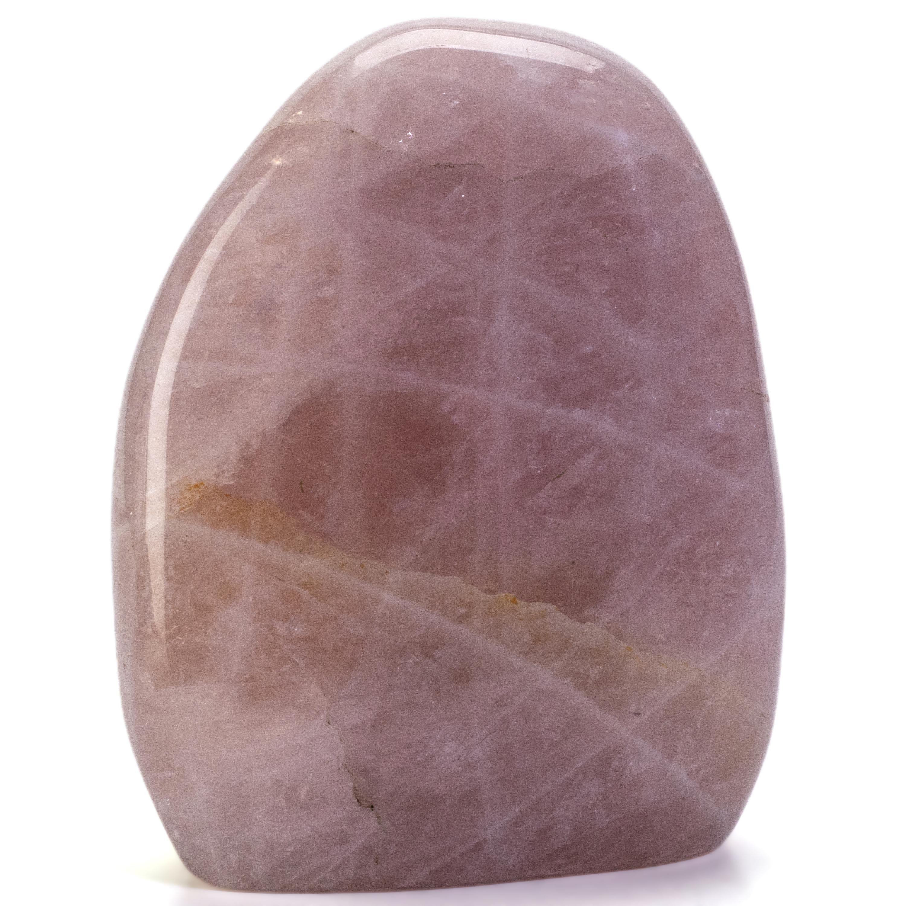 Kalifano Rose Quartz Rose Quartz Freeform Cut Base -4.5" / 1,275g CB700-RQ