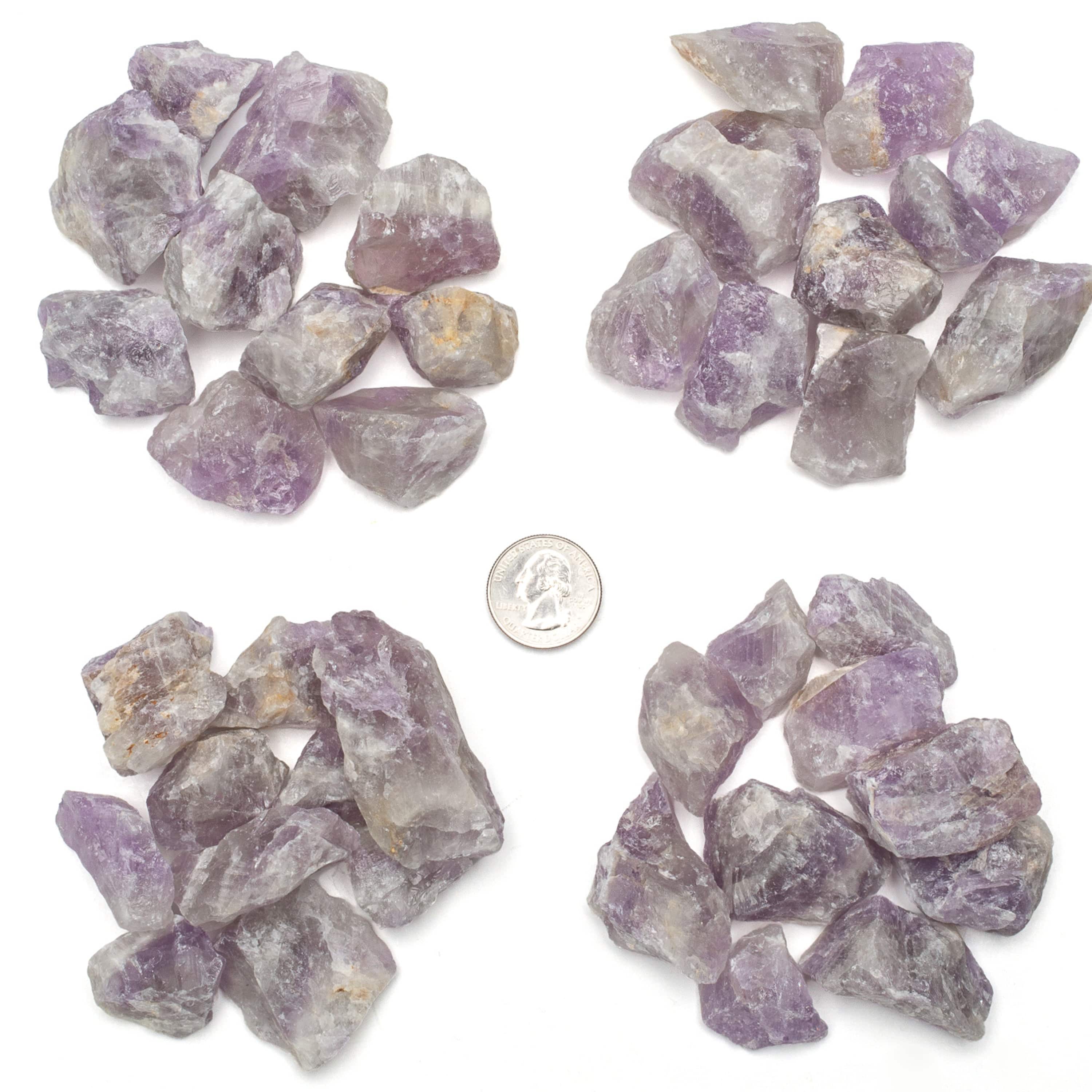 KALIFANO Rough Amethyst (10 Stone Bundle) RG-AM-LG