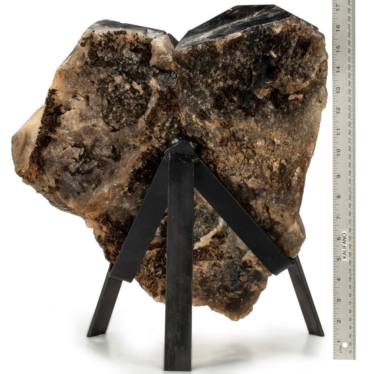 Kalifano Smoky Quartz Smoky Quartz Cluster - 18 in / 86 lbs SQ22000.001