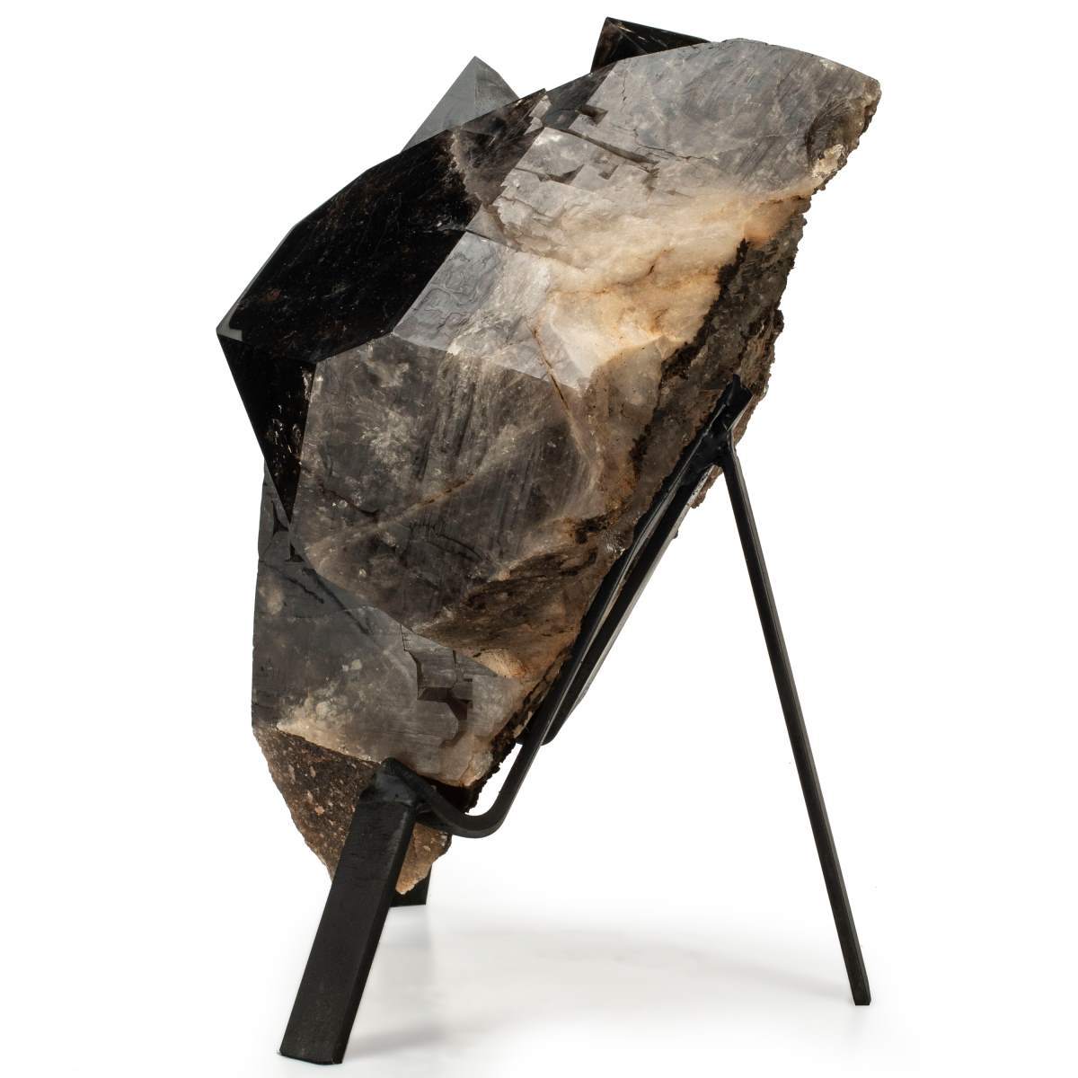 Kalifano Smoky Quartz Smoky Quartz Cluster - 18 in / 86 lbs SQ22000.001
