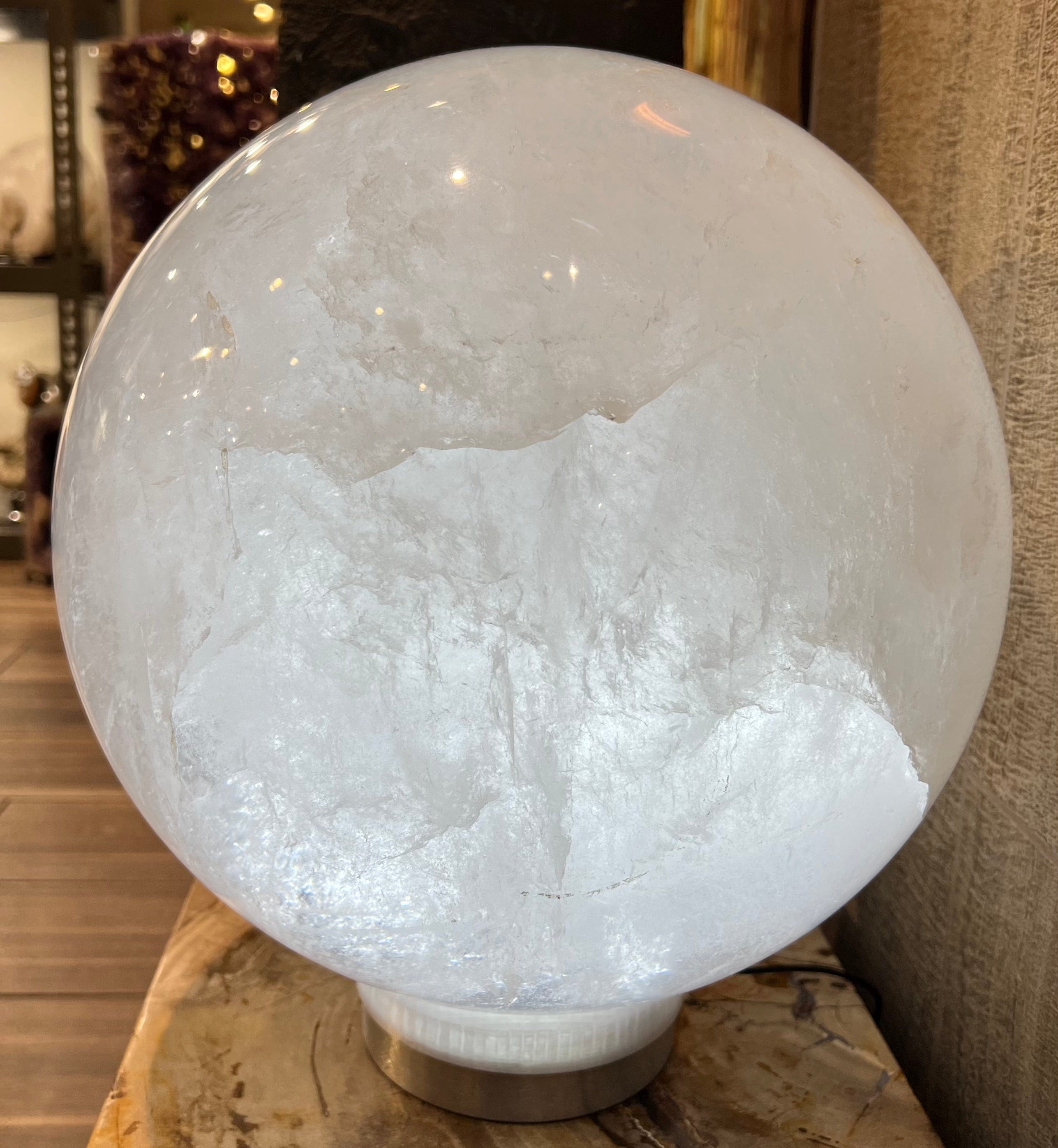 KALIFANO SQ36000.002 — Clear Quartz Sphere SQ36000.002