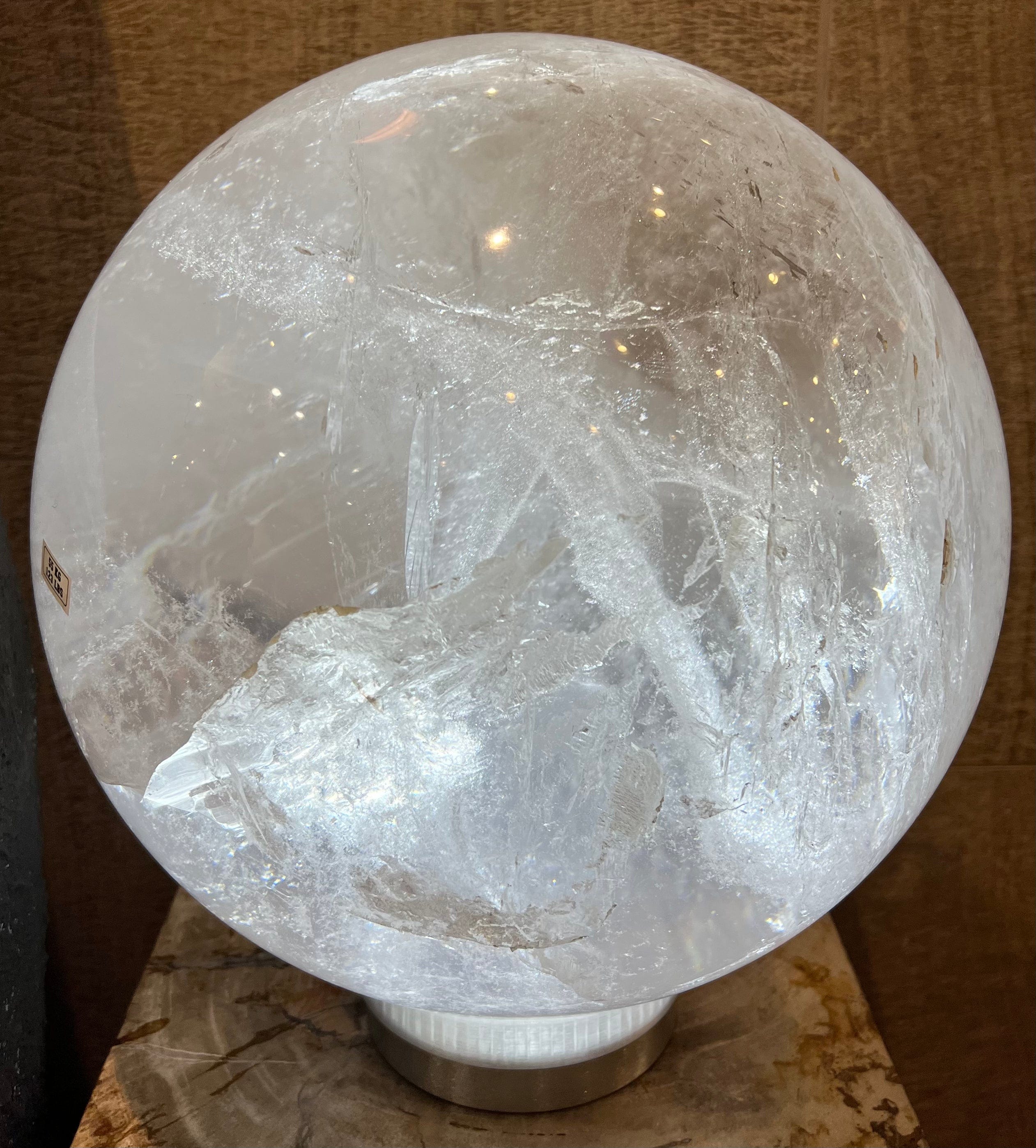 KALIFANO SQ36000.002 — Clear Quartz Sphere SQ36000.002