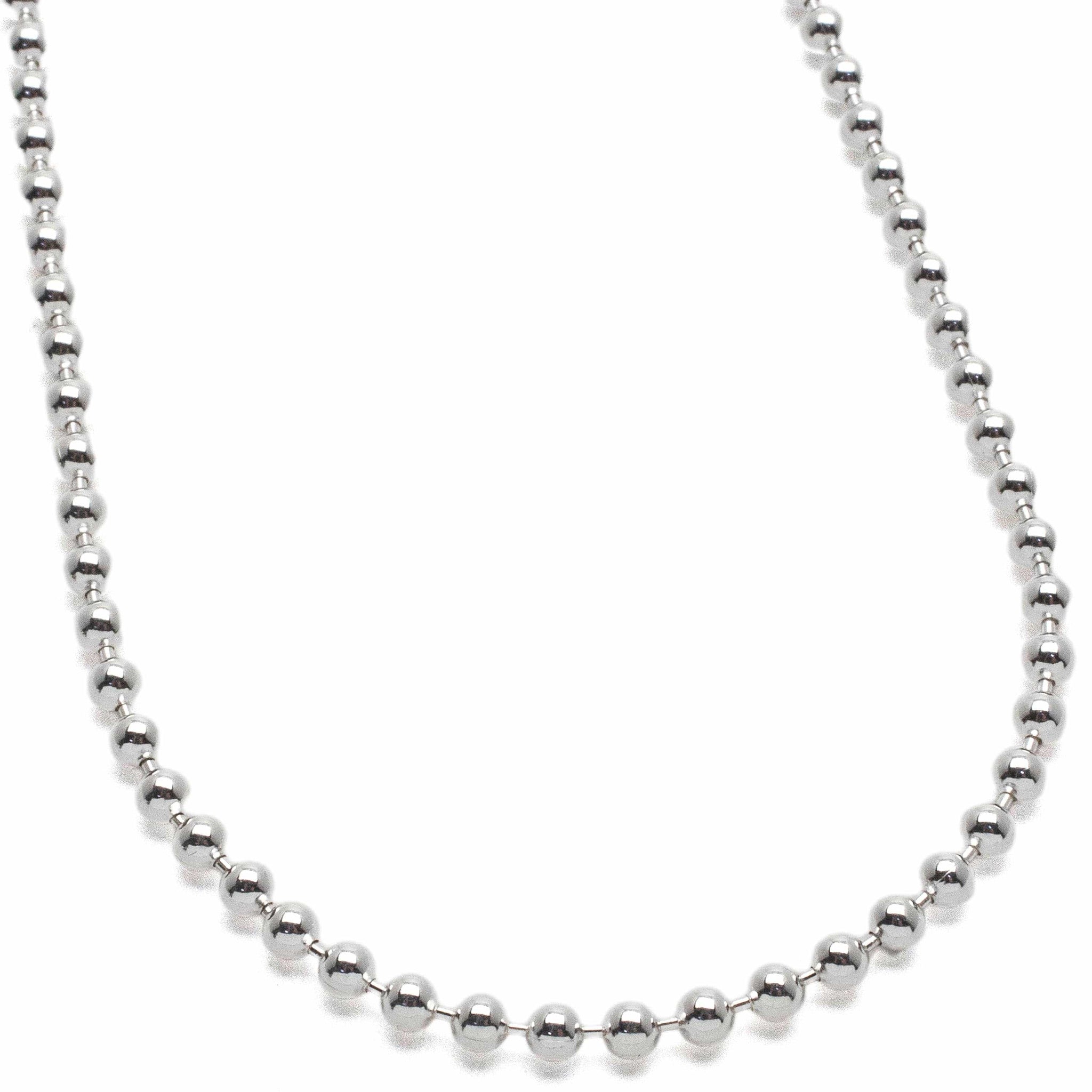 KALIFANO | 18 Italian Sterling Silver Snake Chain Necklace 1.5mm