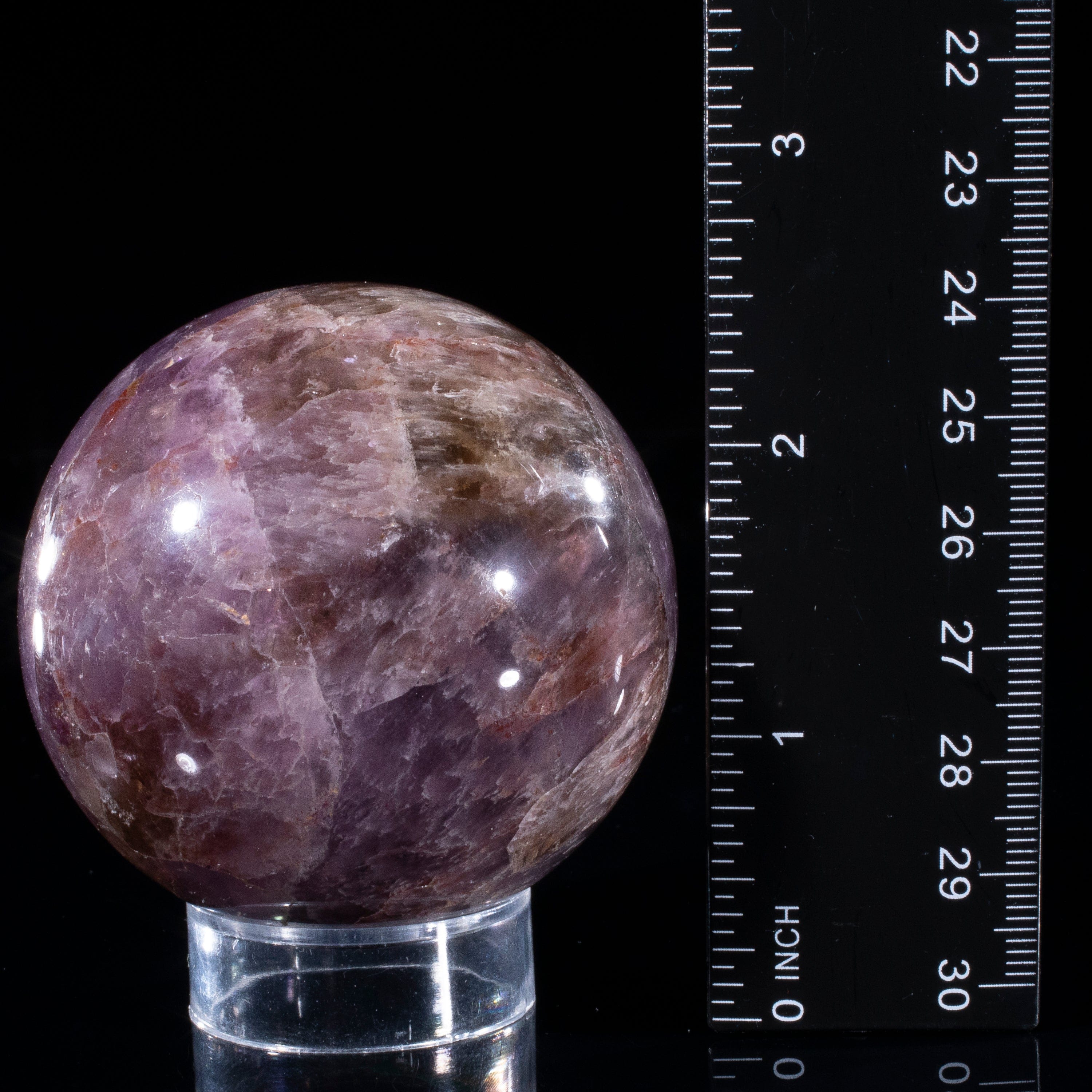 Kalifano Super 7 Super 7 Sphere Carving 2.25" / 250 grams SP7-800