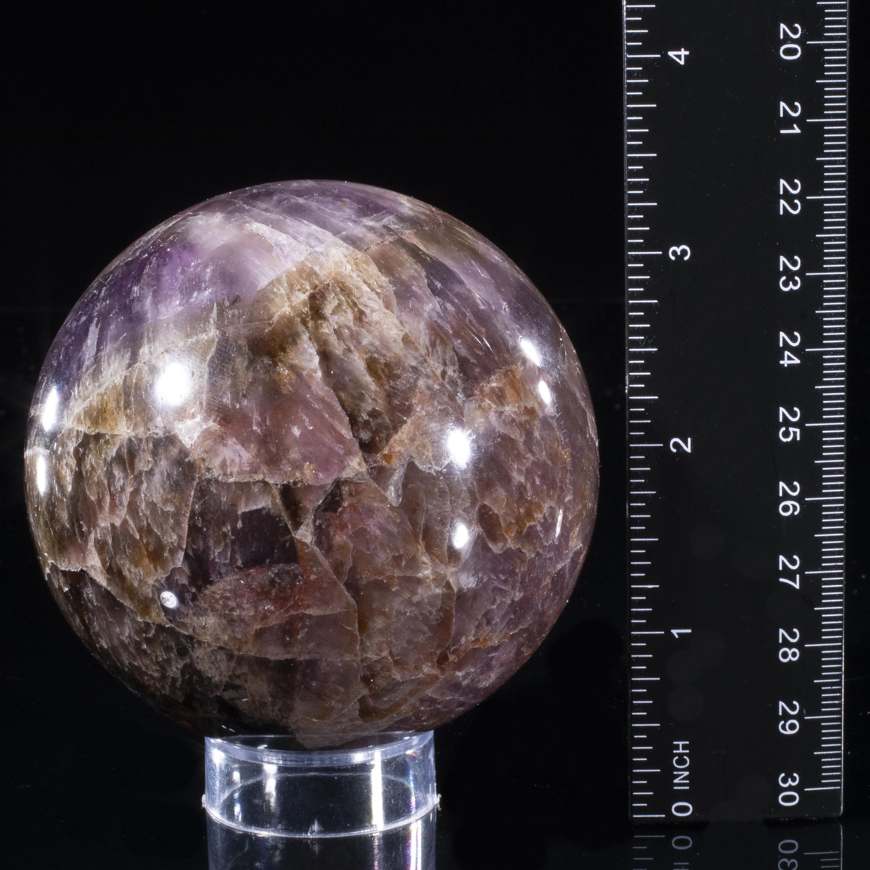 Kalifano Super 7 Super 7 Sphere Carving 3" / 600 grams SP7-1800