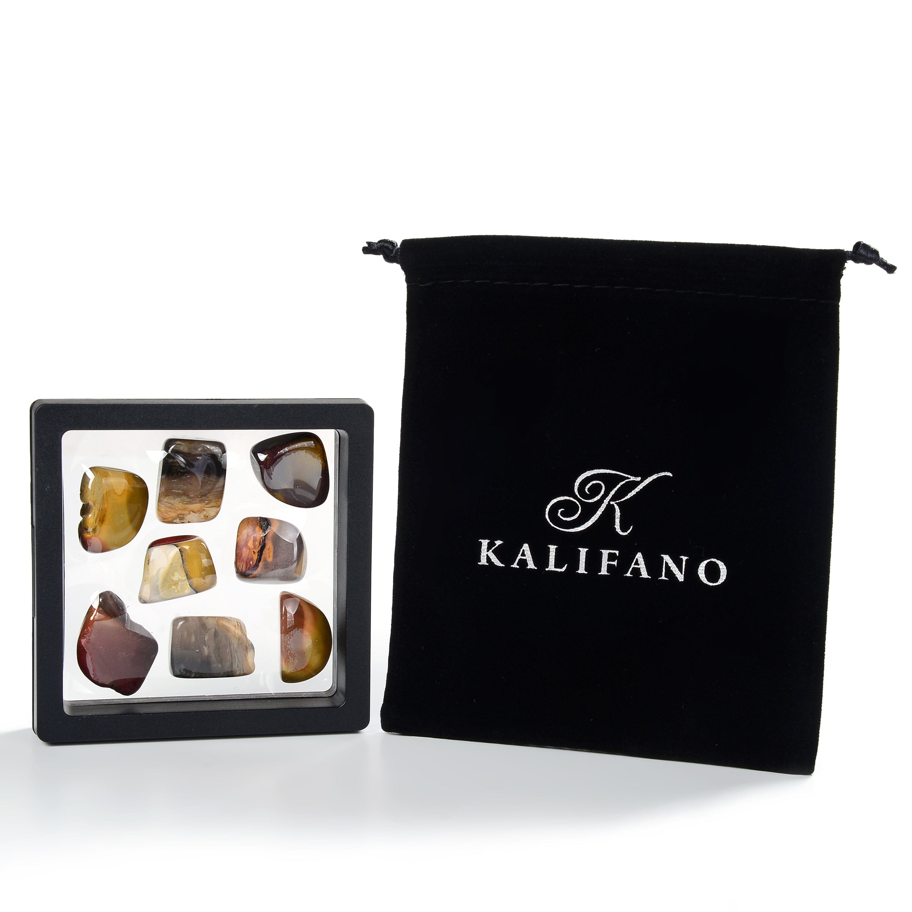 Kalifano TUMBLED STONES Natural Mookaite Tumbled Stone TS-ME