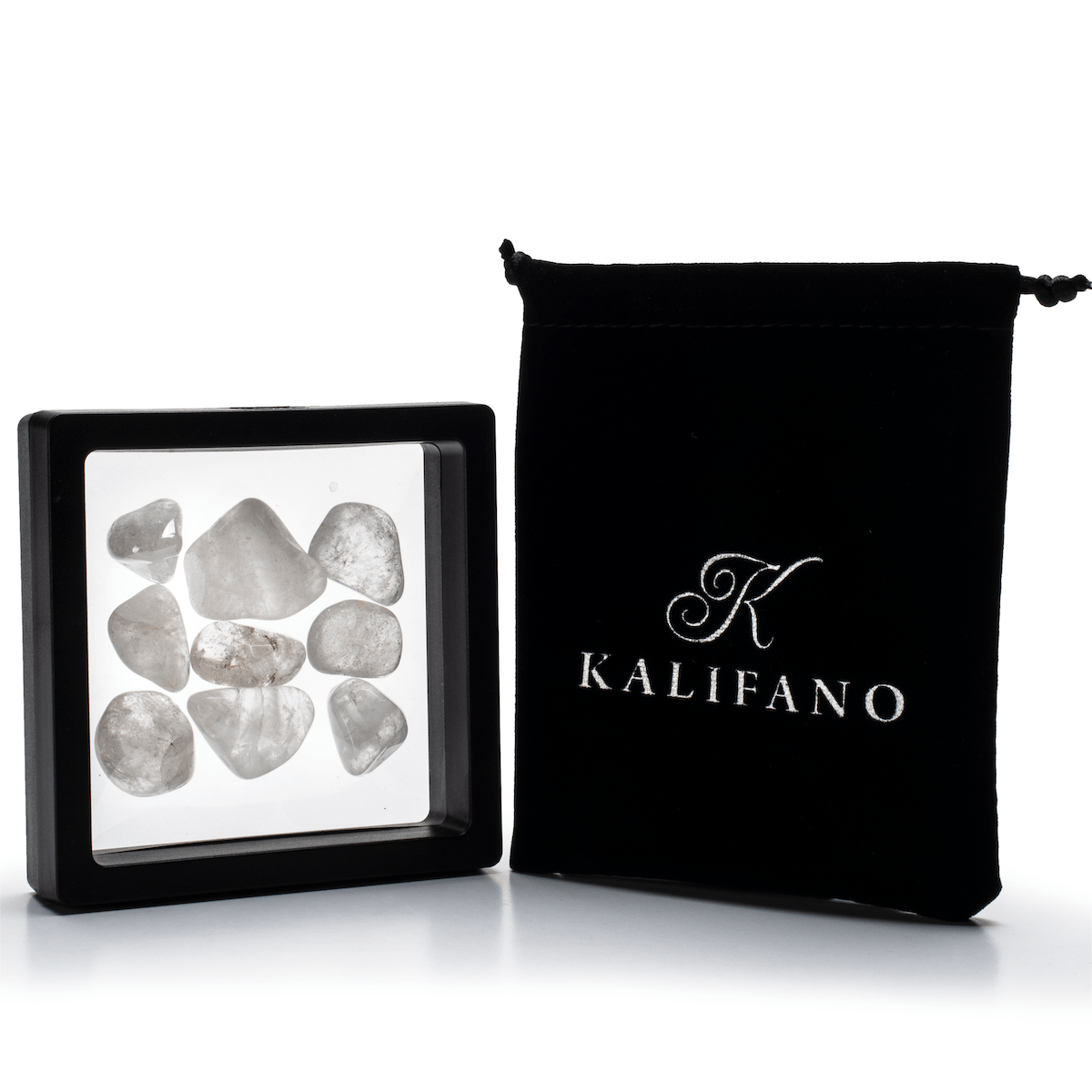 Kalifano TUMBLED STONES Tumbled Quartz TS-WQ