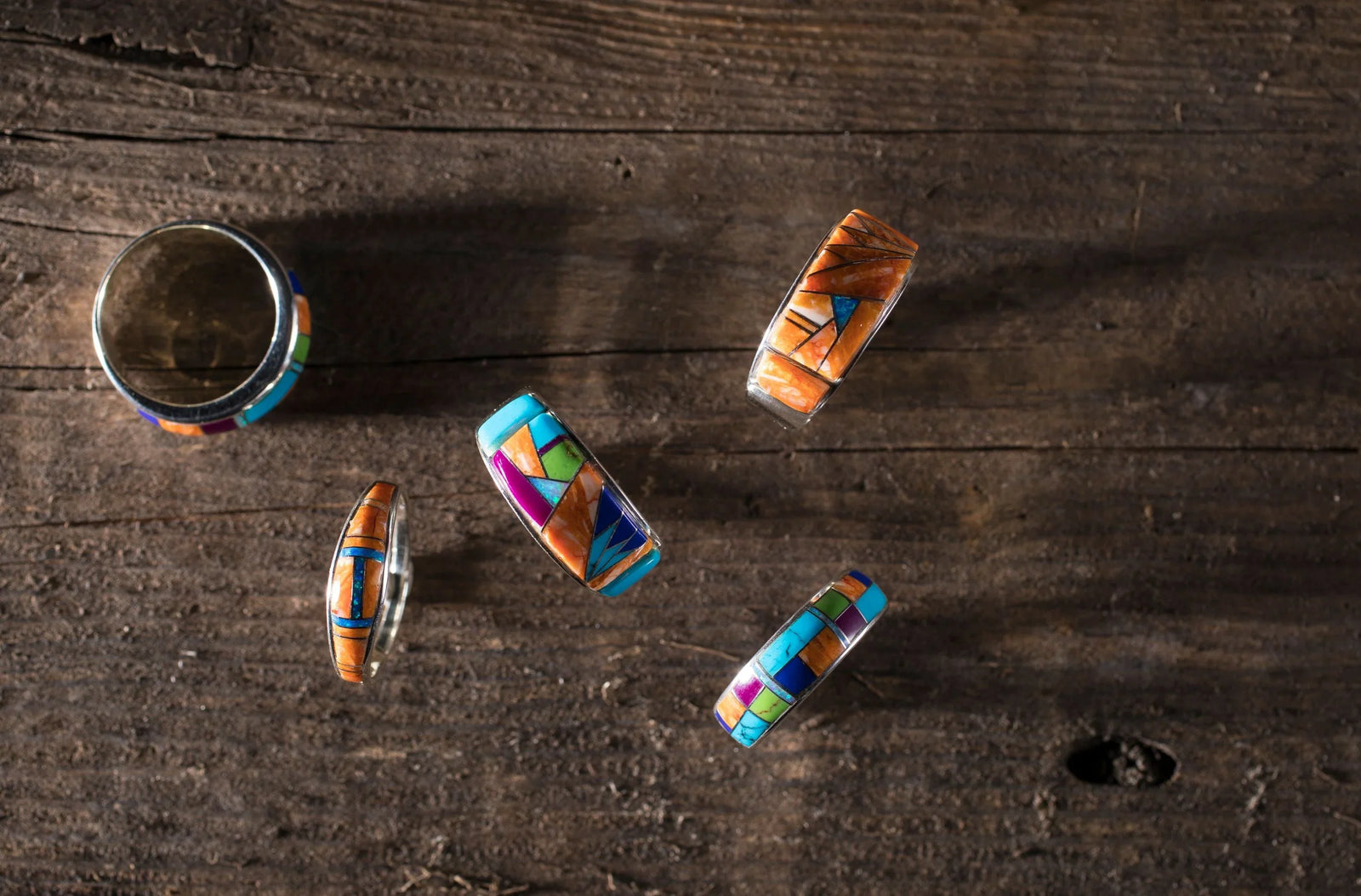 Southwestern Silver Rings