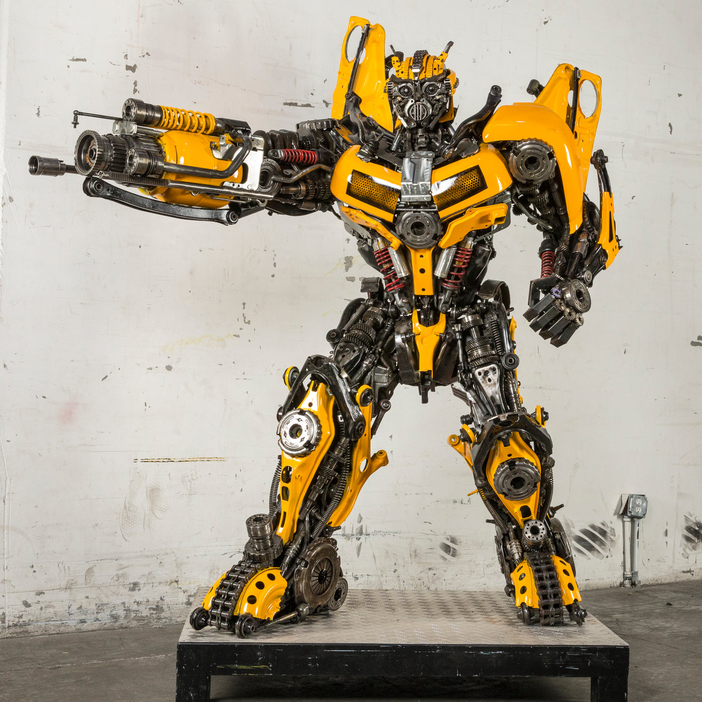 Transformers Inspired Metal Art Collection