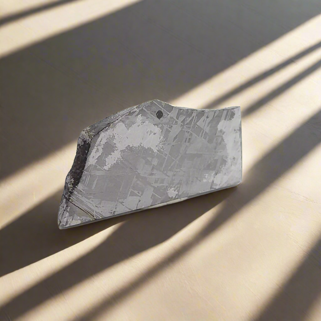 Gibeon Iron Meteorite Slice from Namibia 2.5" / 46 grams