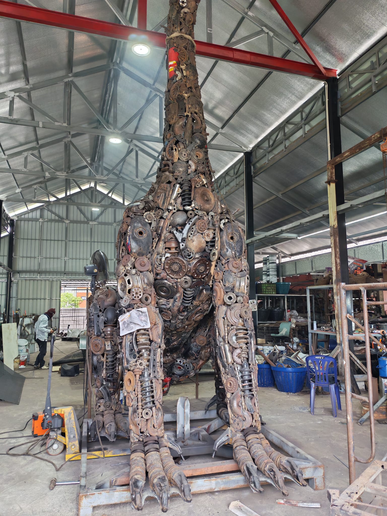 16.5ft Dragon Sculpture (5 meter)