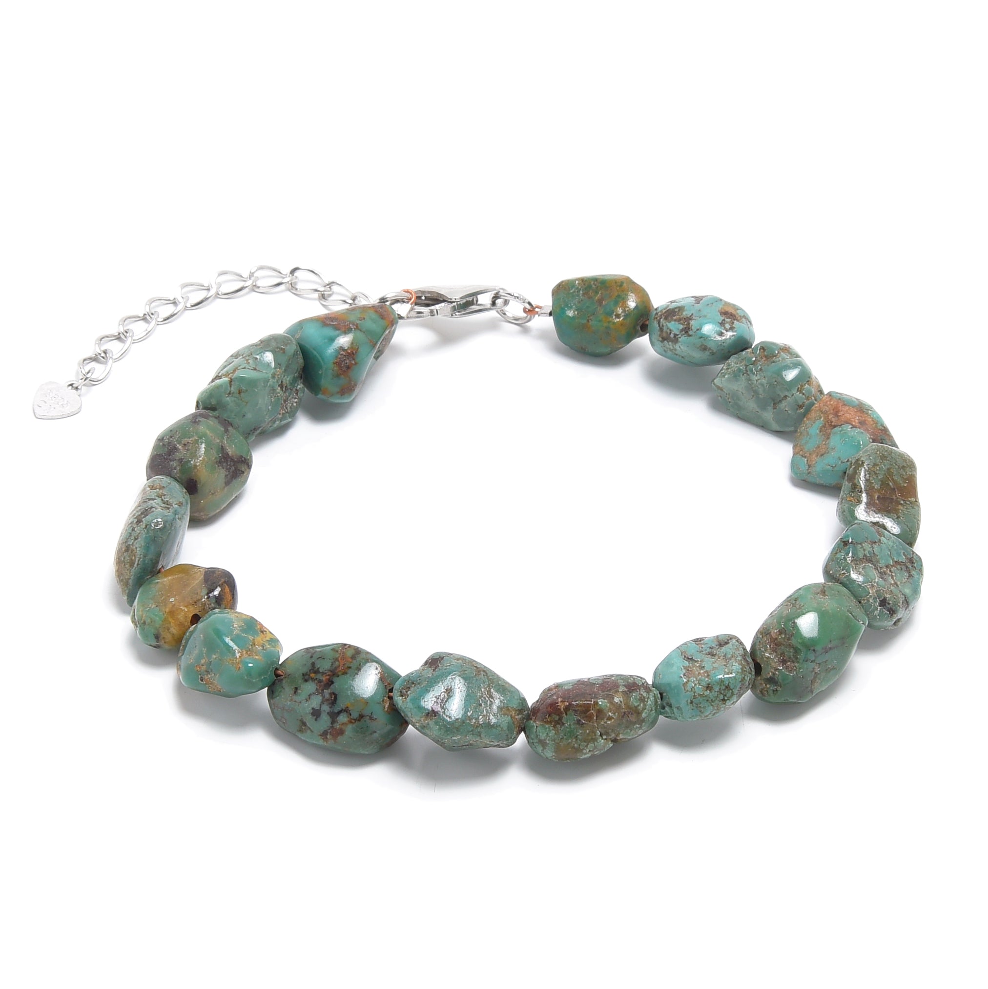 Anhui Turquoise  6.75" Bracelet