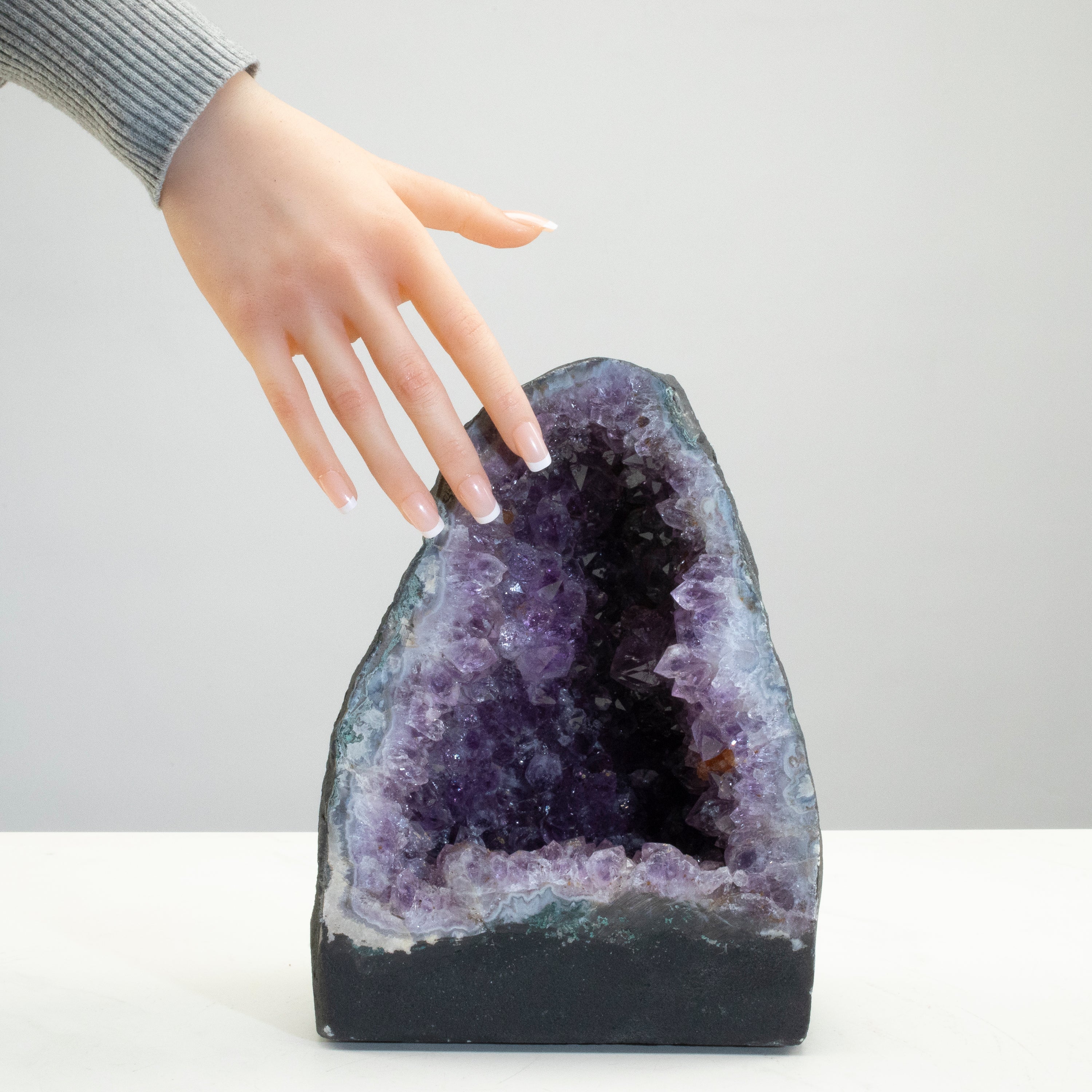 Amethyst Geode Cathedral from Brazil - 9" / 13.2lbs