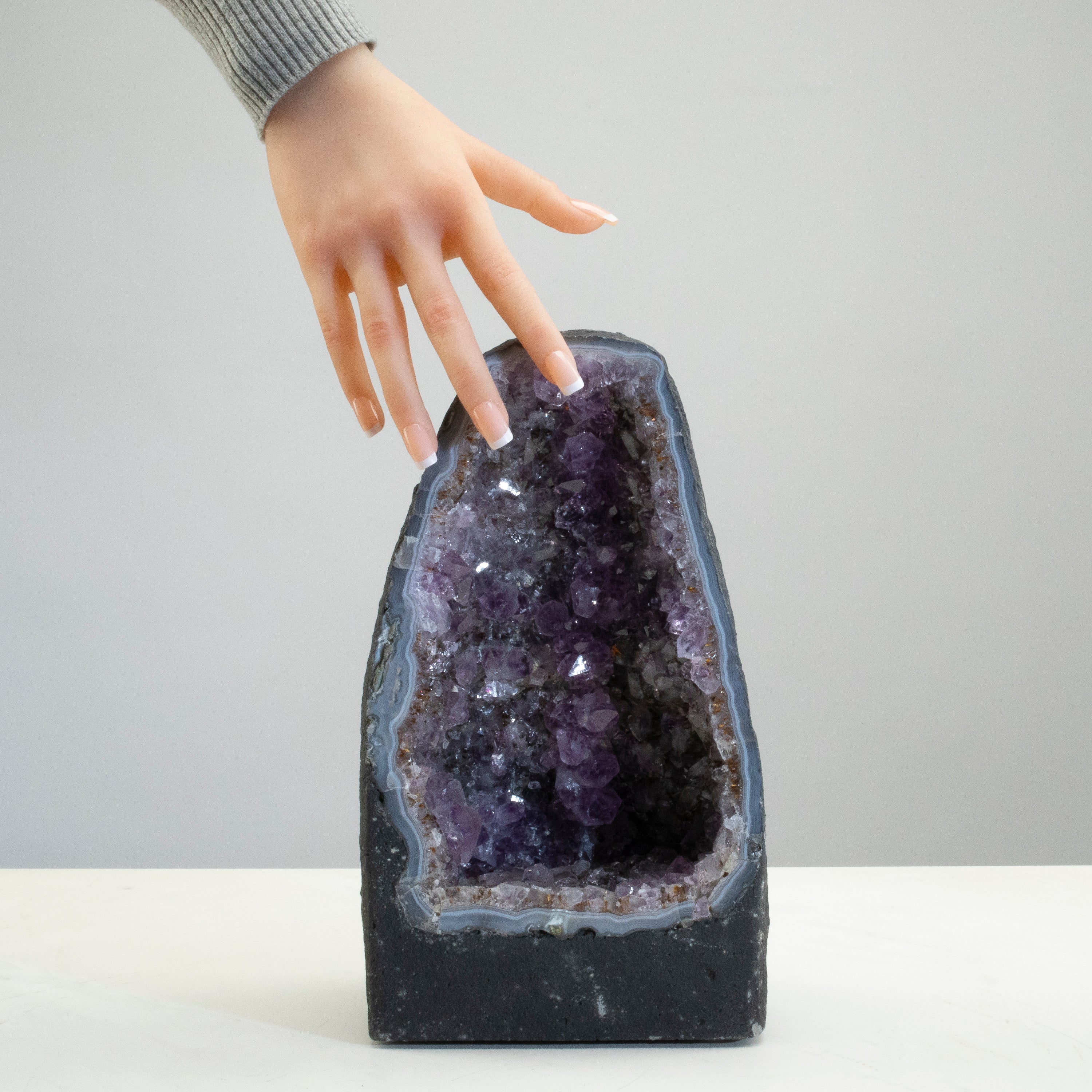 Amethyst Geode Cathedral from Brazil - 10" / 11lbs