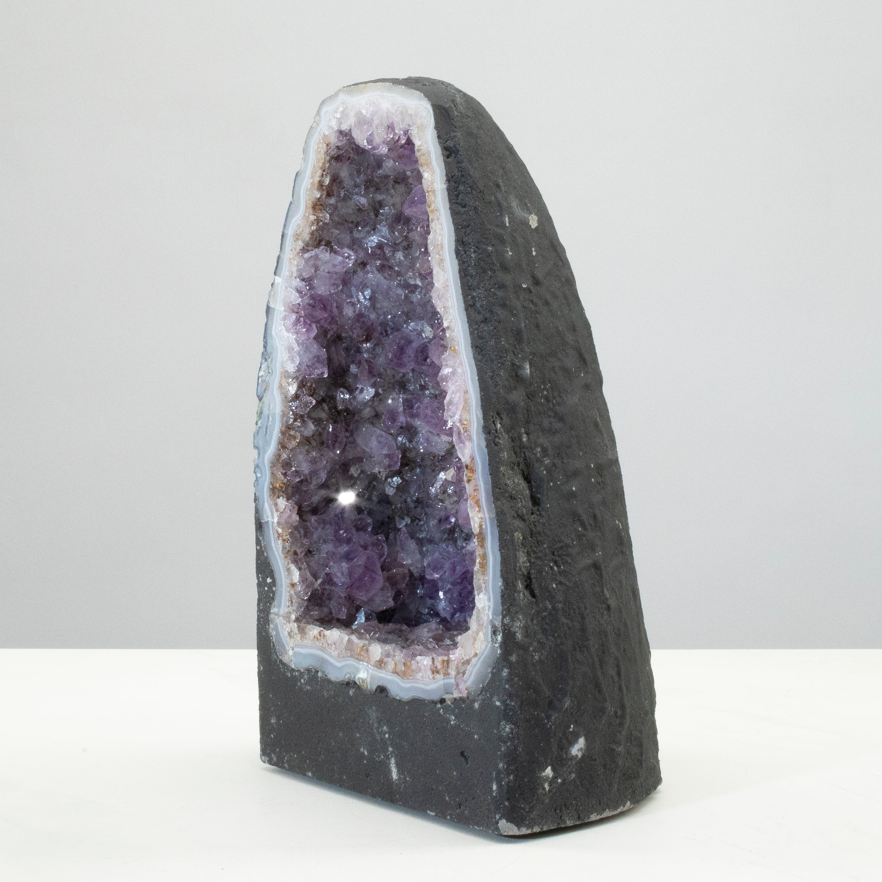 Amethyst Geode Cathedral from Brazil - 10" / 11lbs