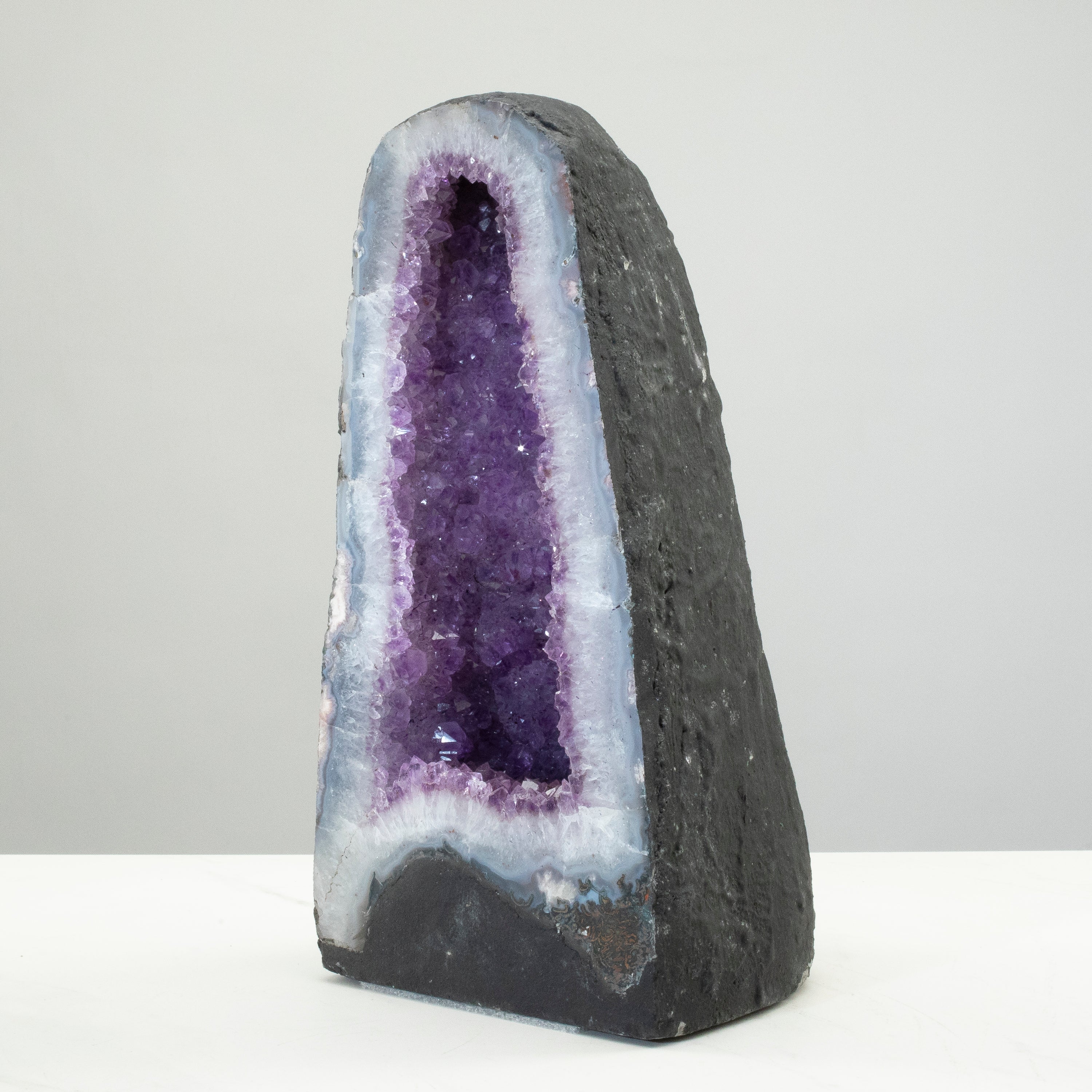 Amethyst Geode Cathedral from Brazil - 13" / 24.2lbs