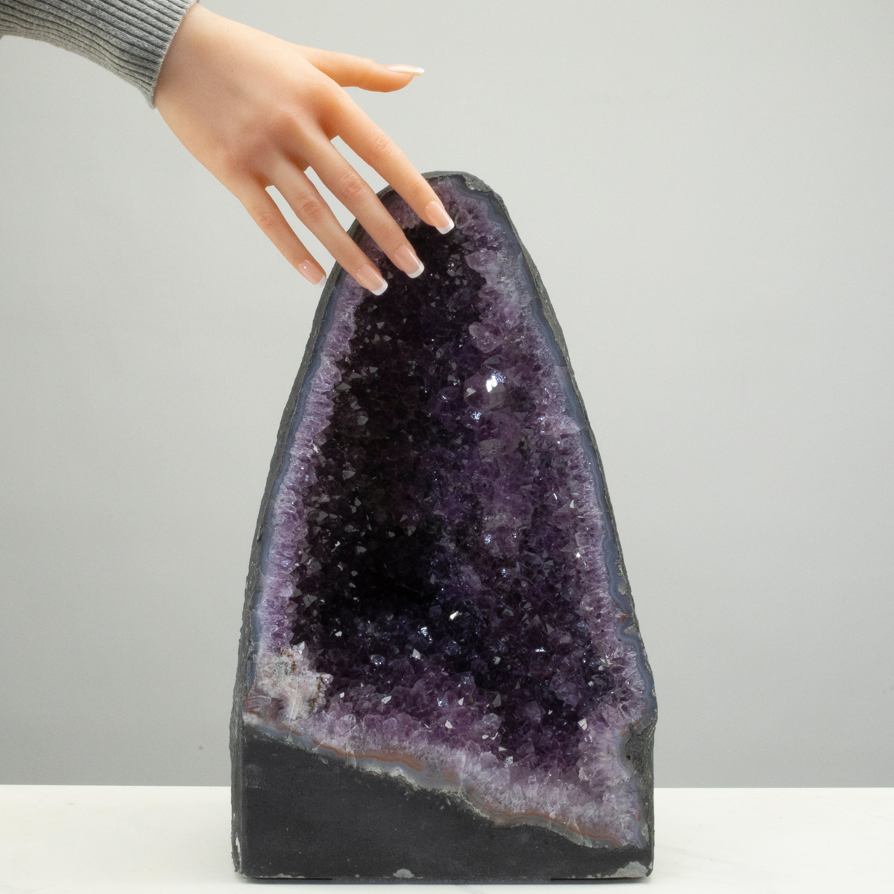 Amethyst Geode Cathedral from Brazil - 14" / 31.7lbs