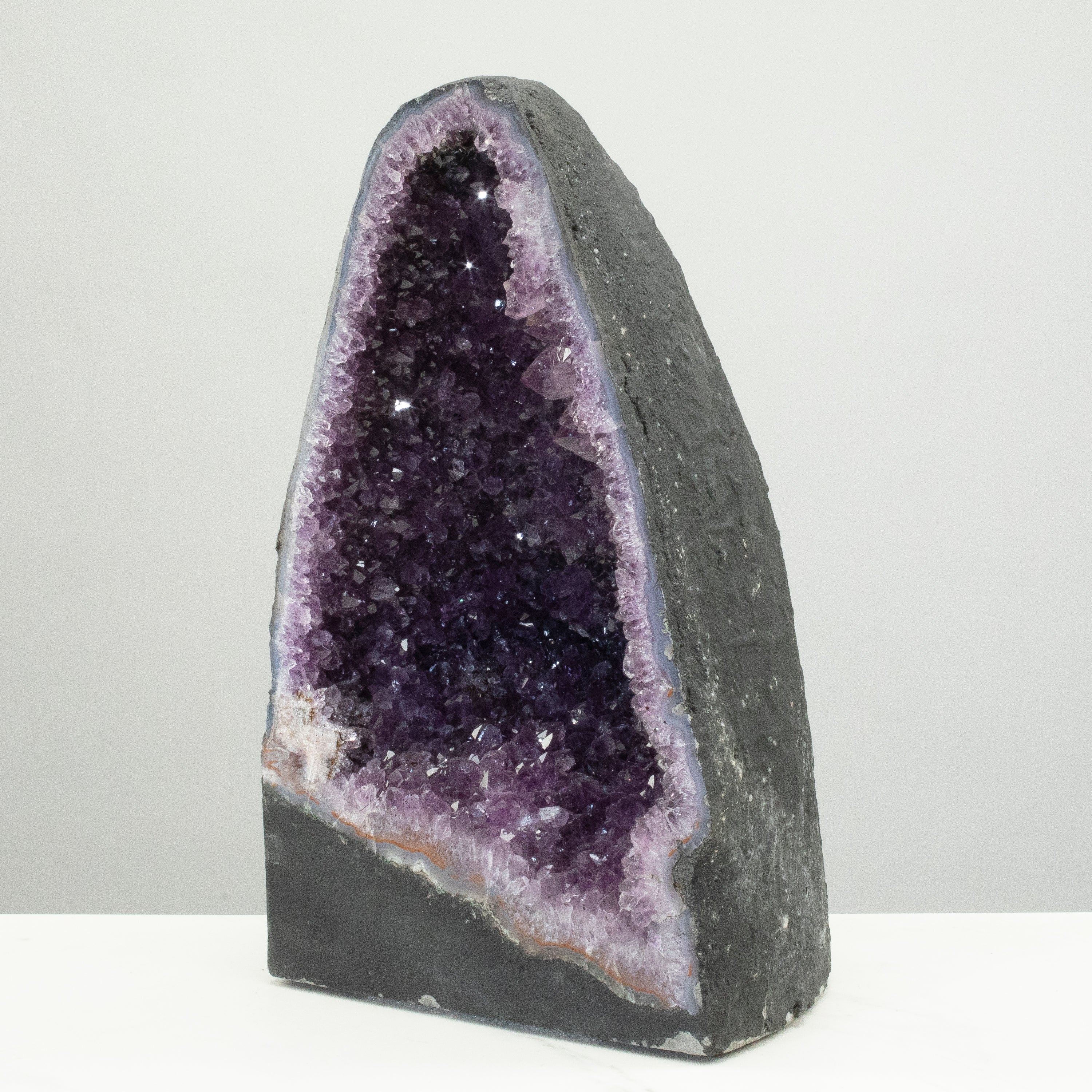 Amethyst Geode Cathedral from Brazil - 14" / 31.7lbs