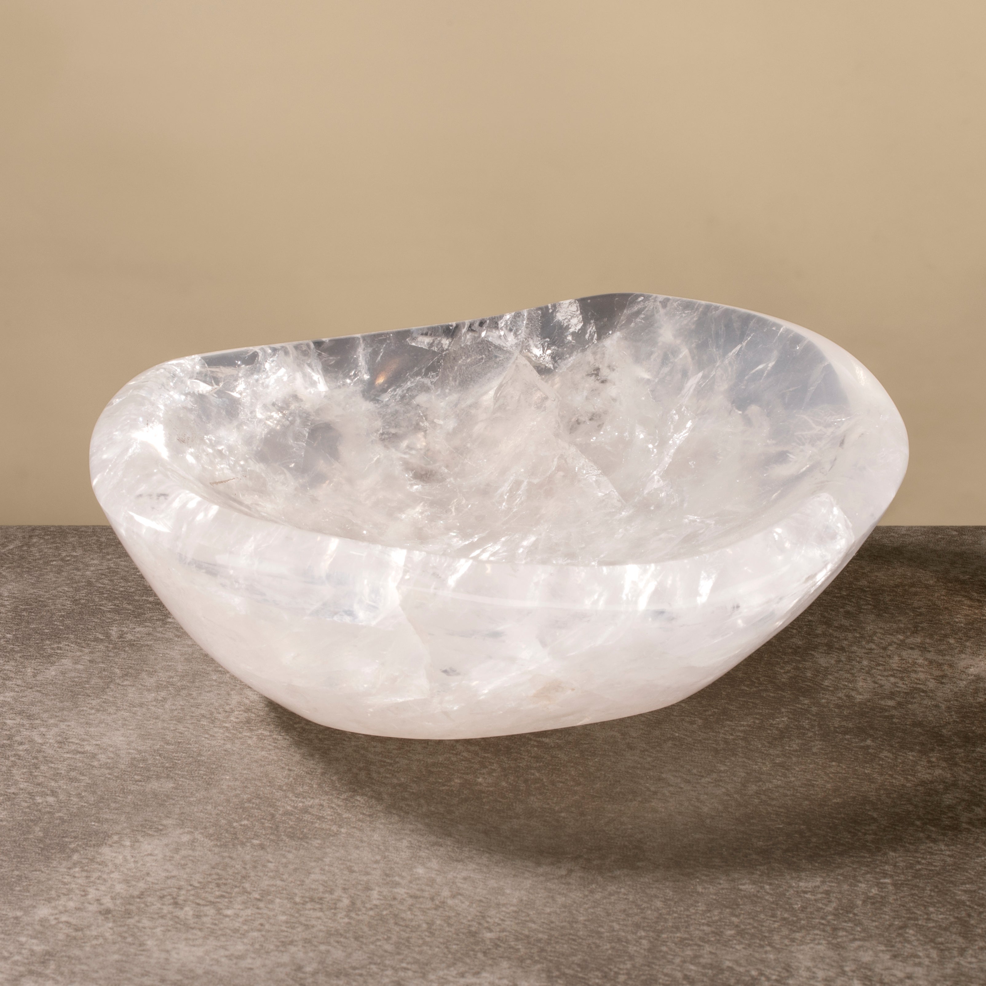 Quartz Bowl from Madagascar - 5.75"