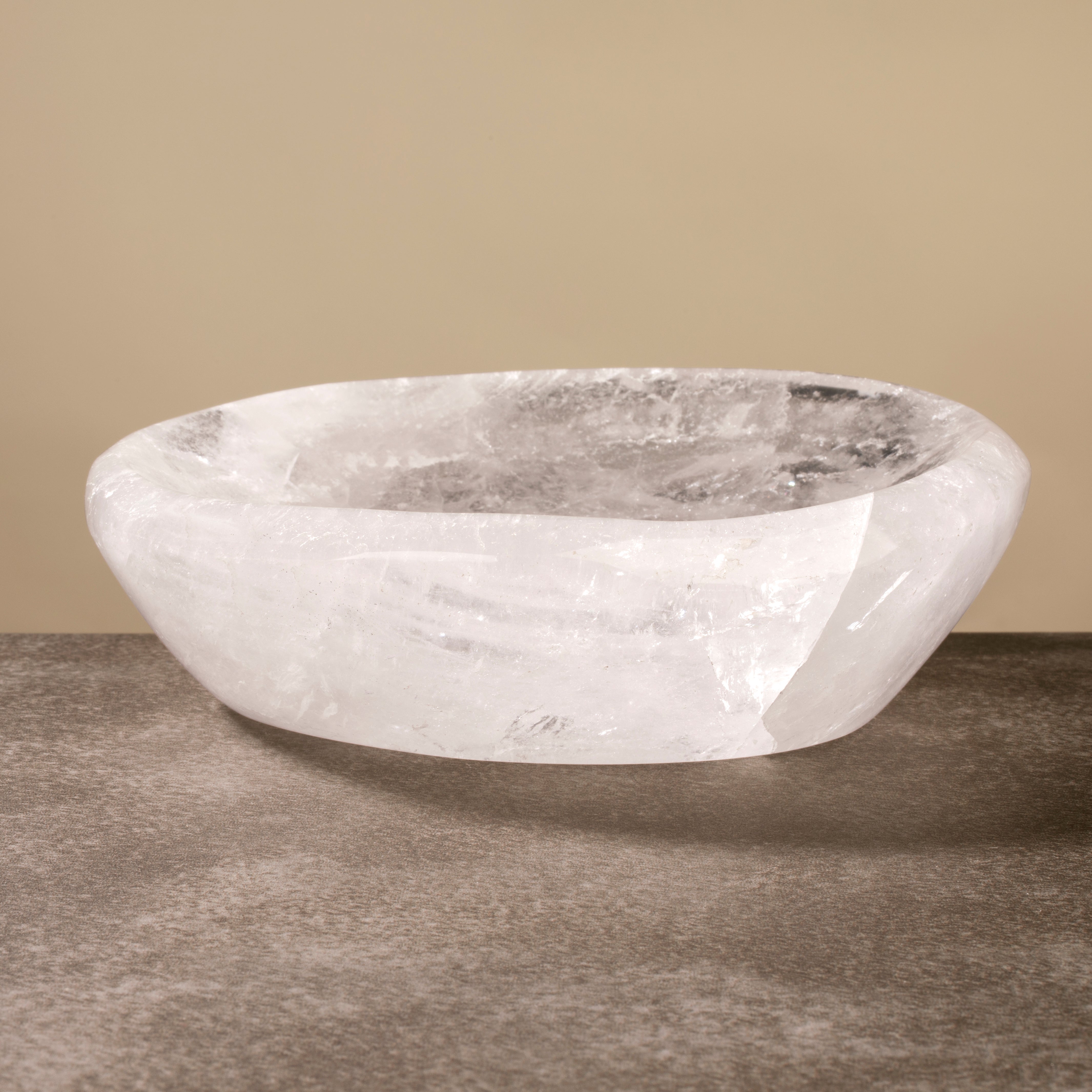 Quartz Bowl from Madagascar - 6.5"