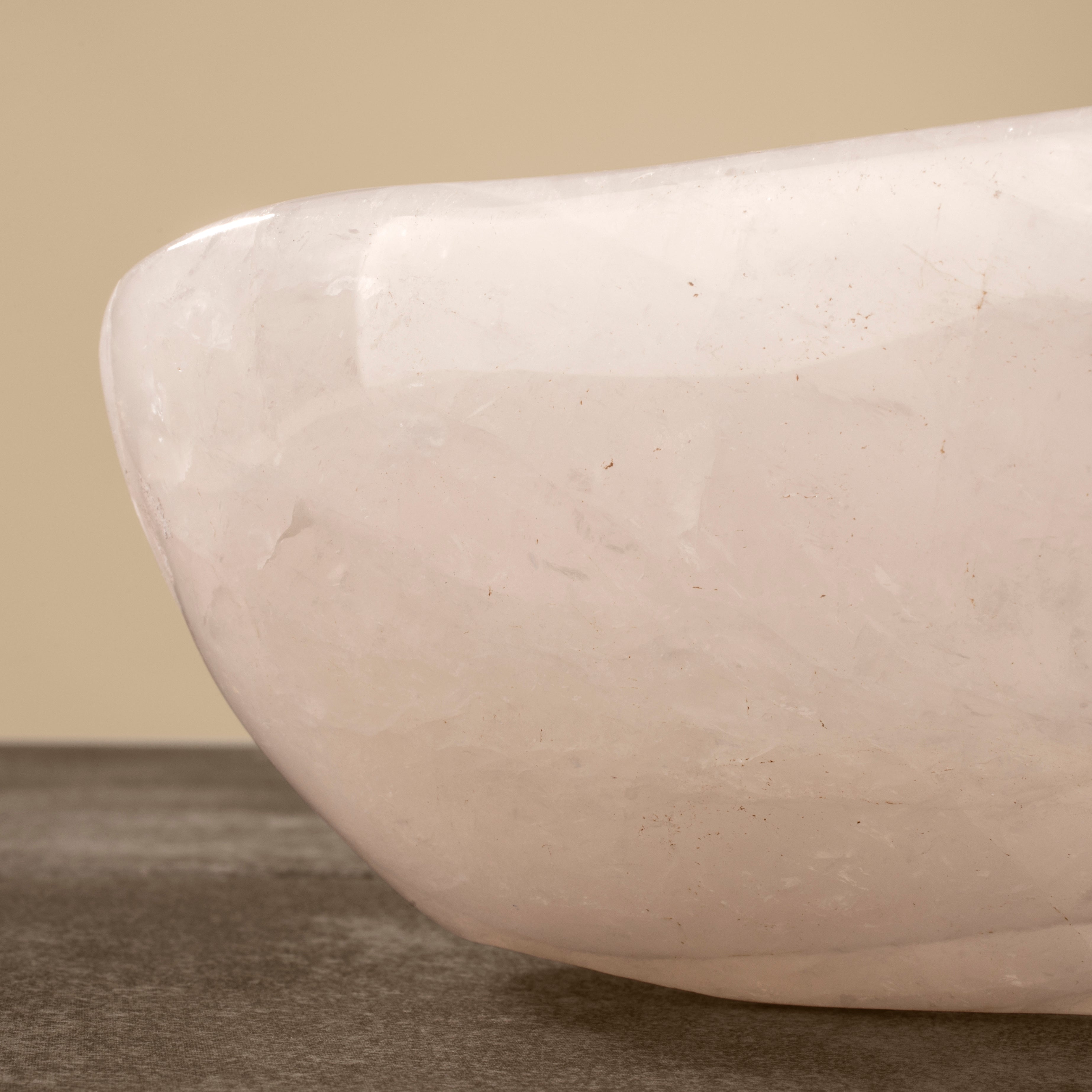 Quartz Bowl from Madagascar - 9.25"