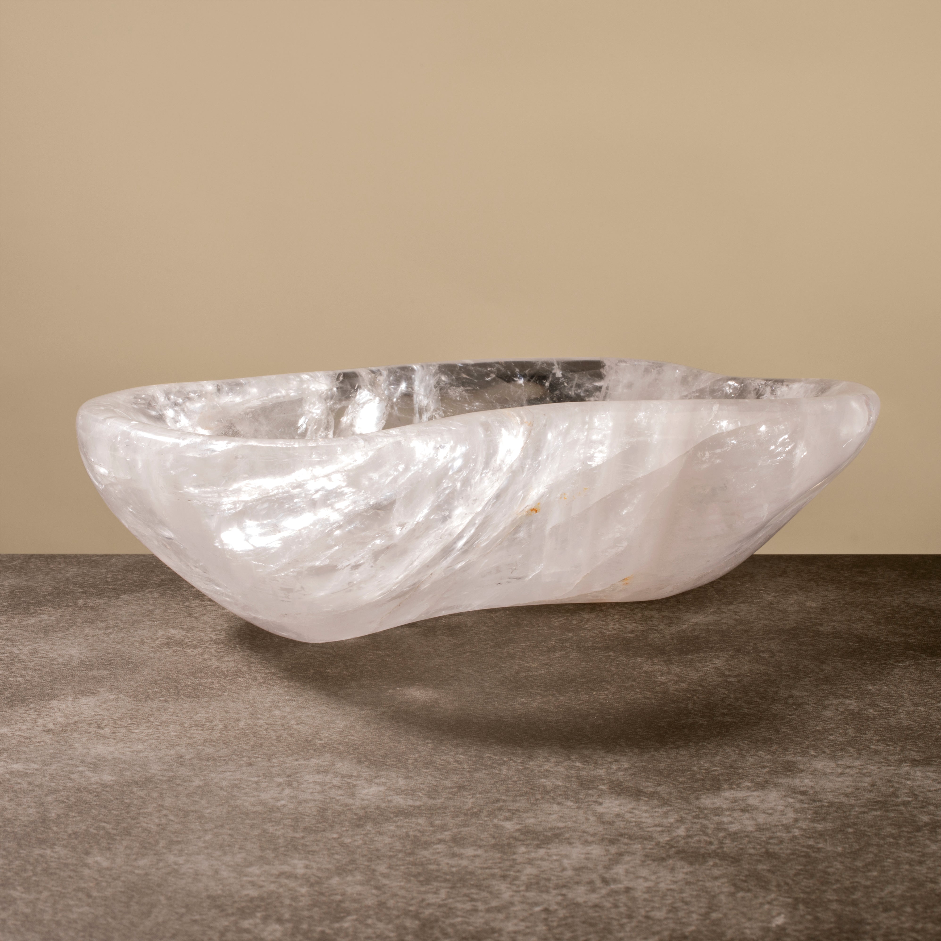 Quartz Bowl from Madagascar - 8.5"