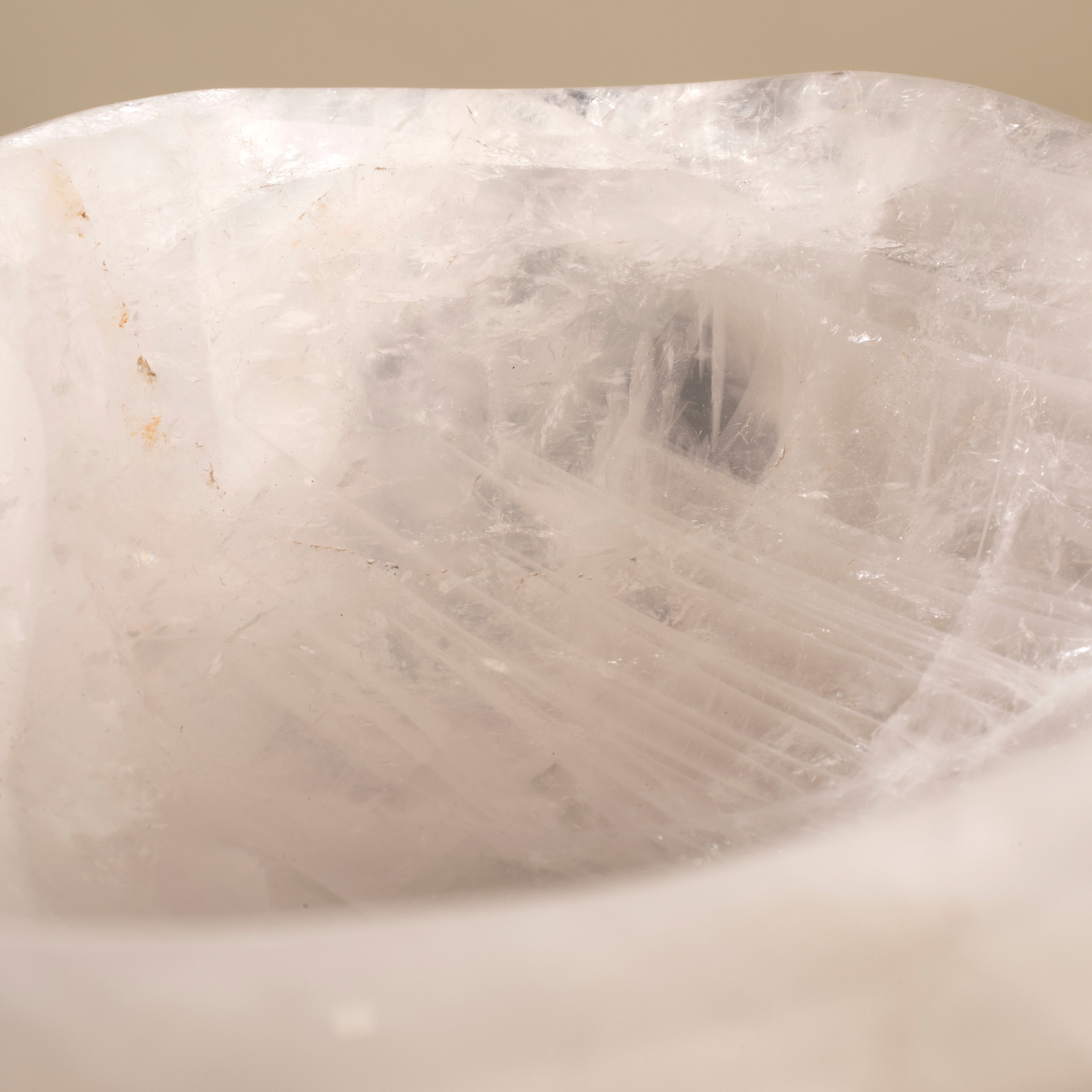 Quartz Bowl from Madagascar - 9.25"