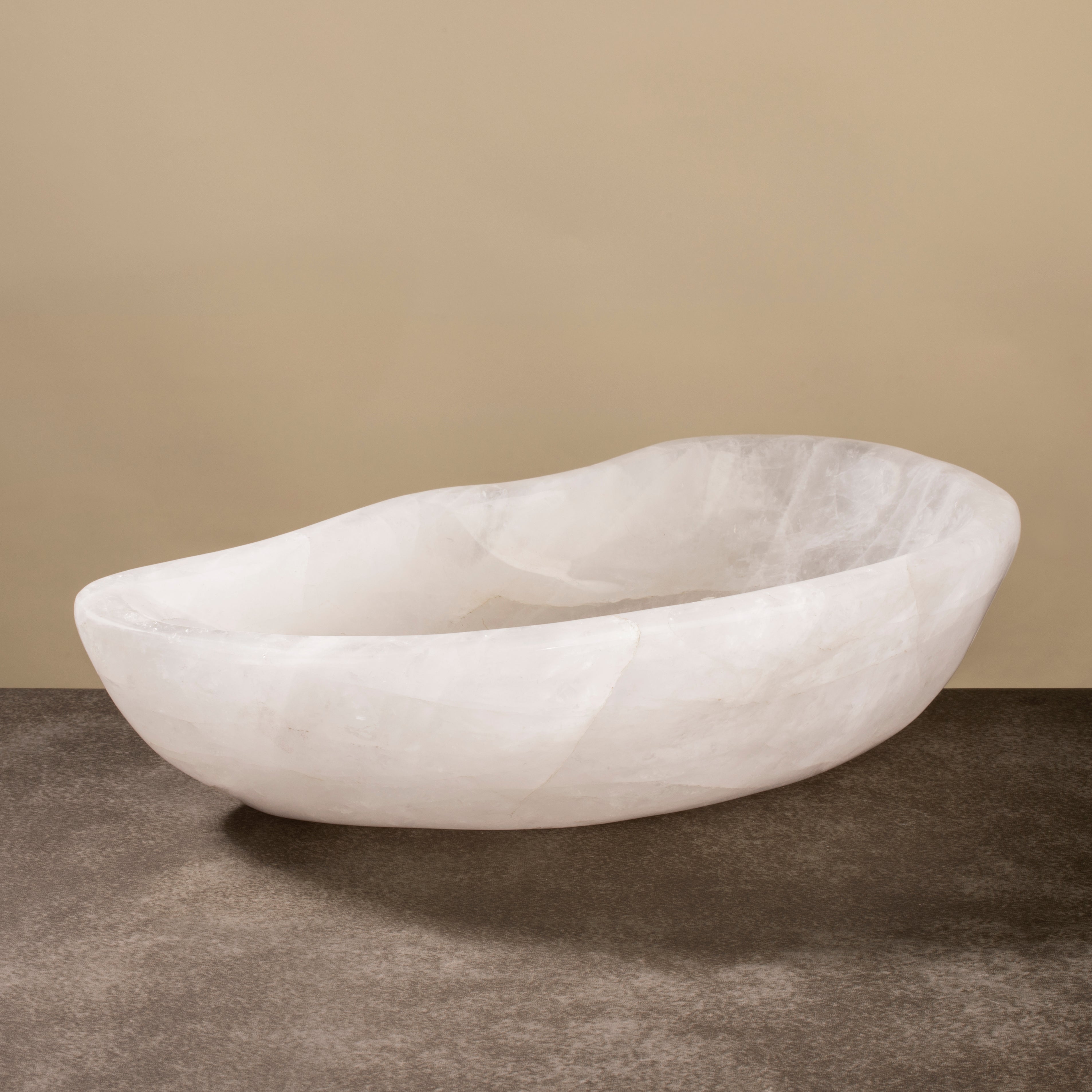 Quartz Bowl from Madagascar - 11.25"