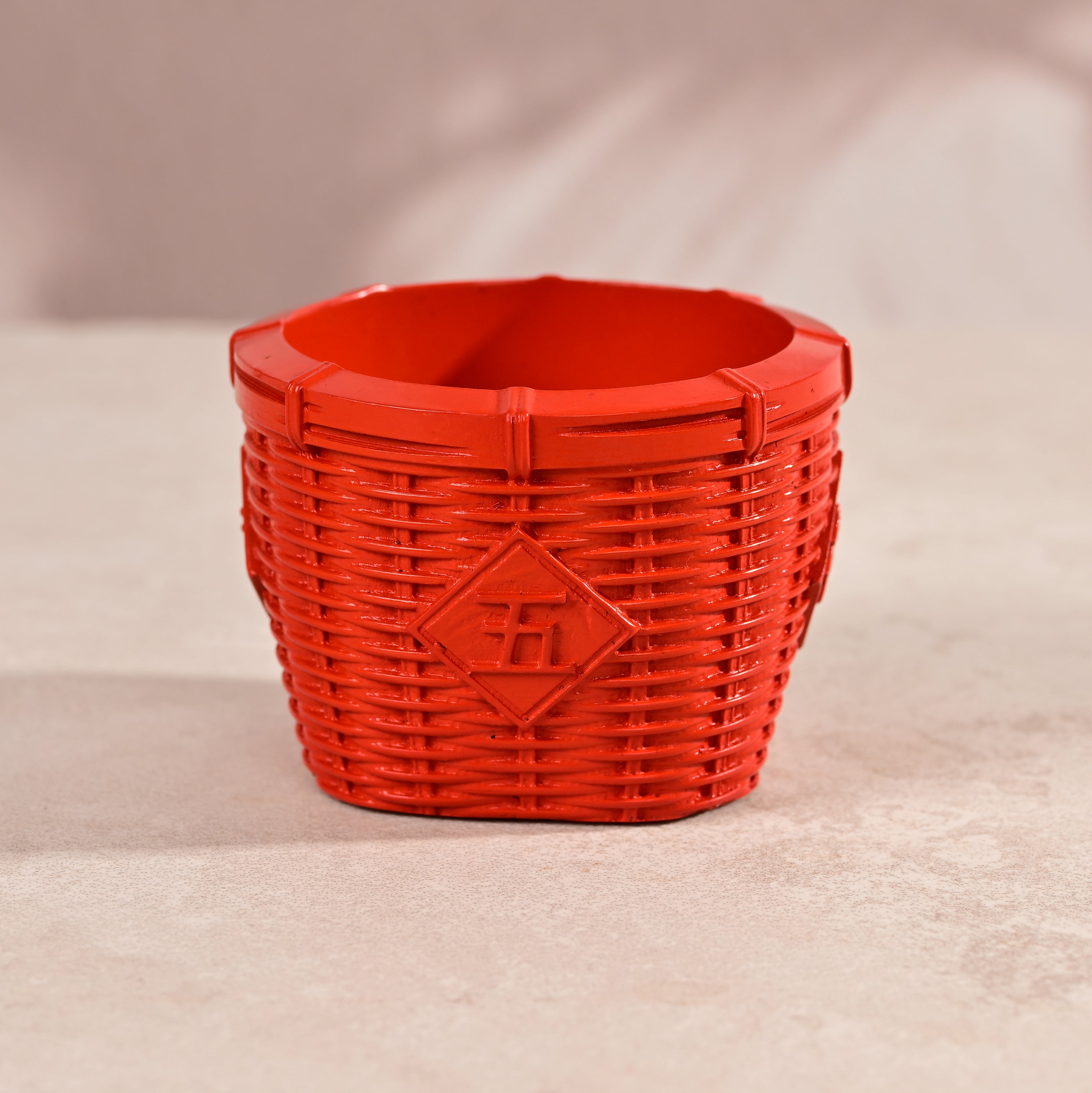 Cinnabar Basket Carving