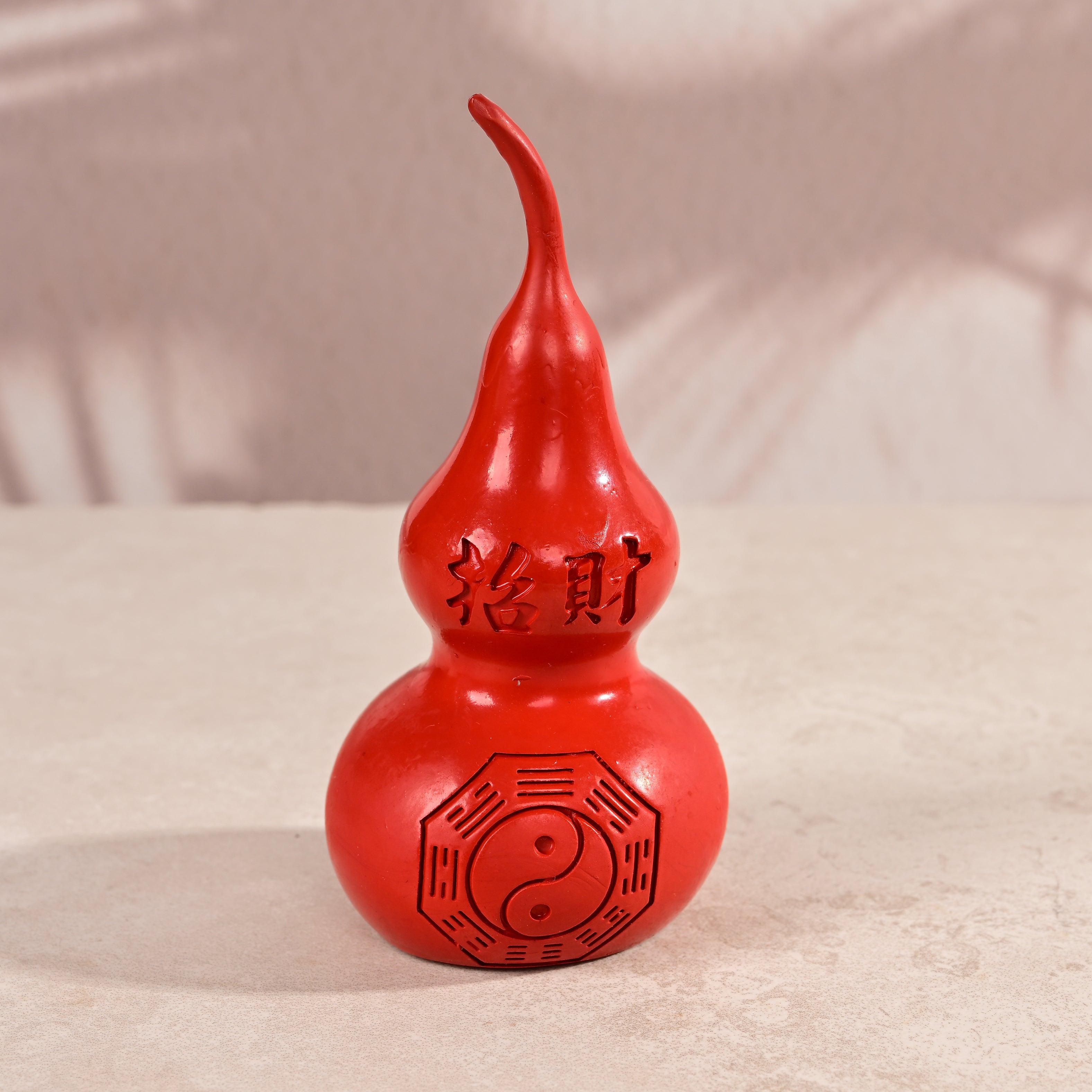 Gourd Cinnabar Carving