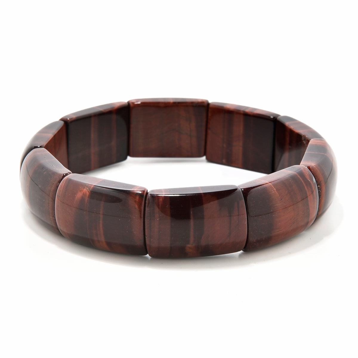 Red Tiger Eye Gemstone Bracelet