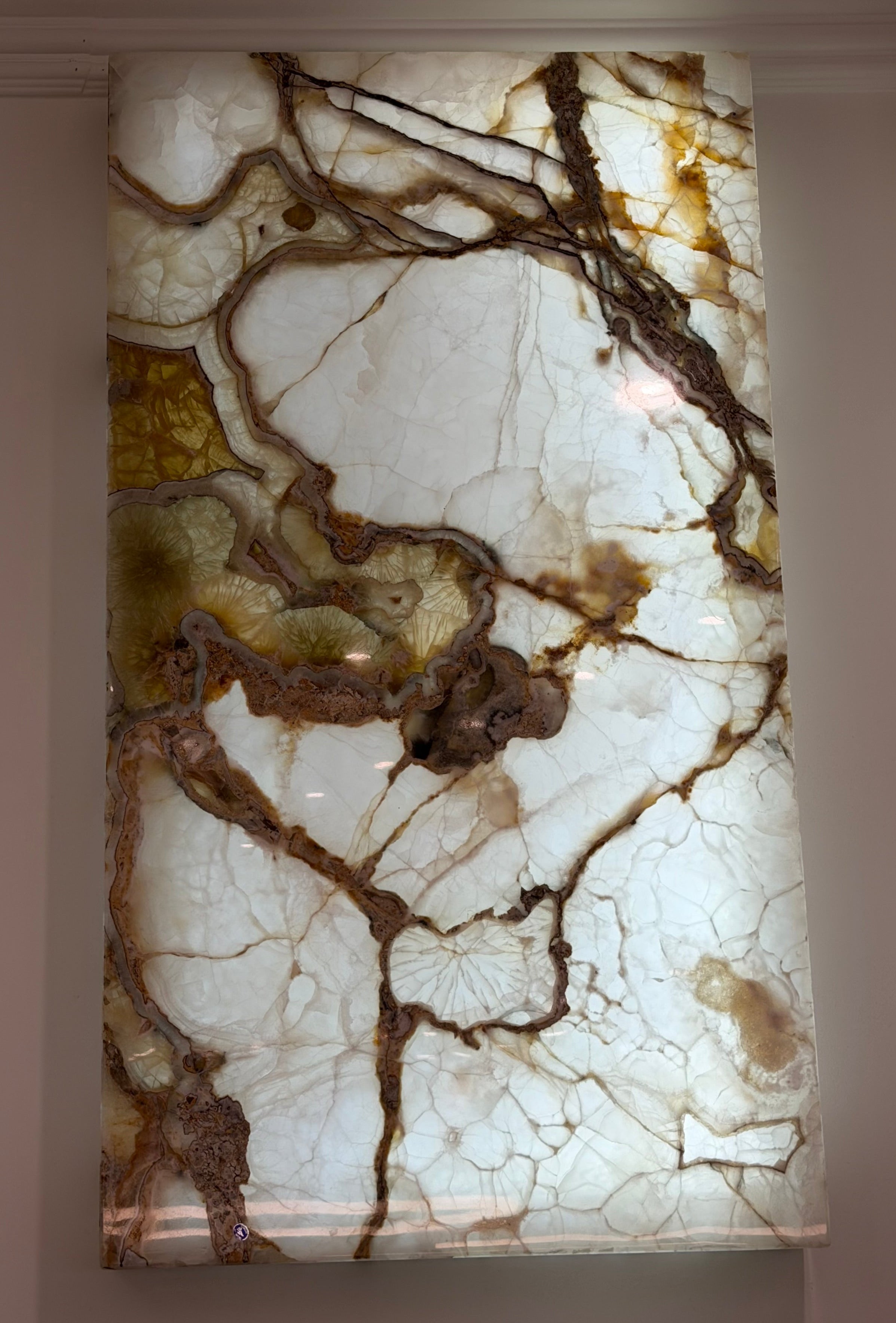 Nacar Onyx Light Wall Panel Set - 40" x 22"