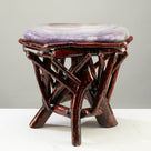 Purple Fluorite Side Table 15