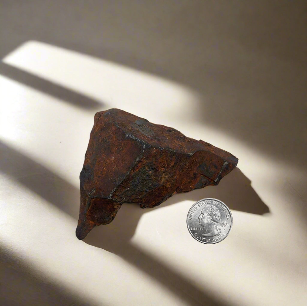 Gibeon Iron Meteorite from Namibia 3.5" / 190 grams