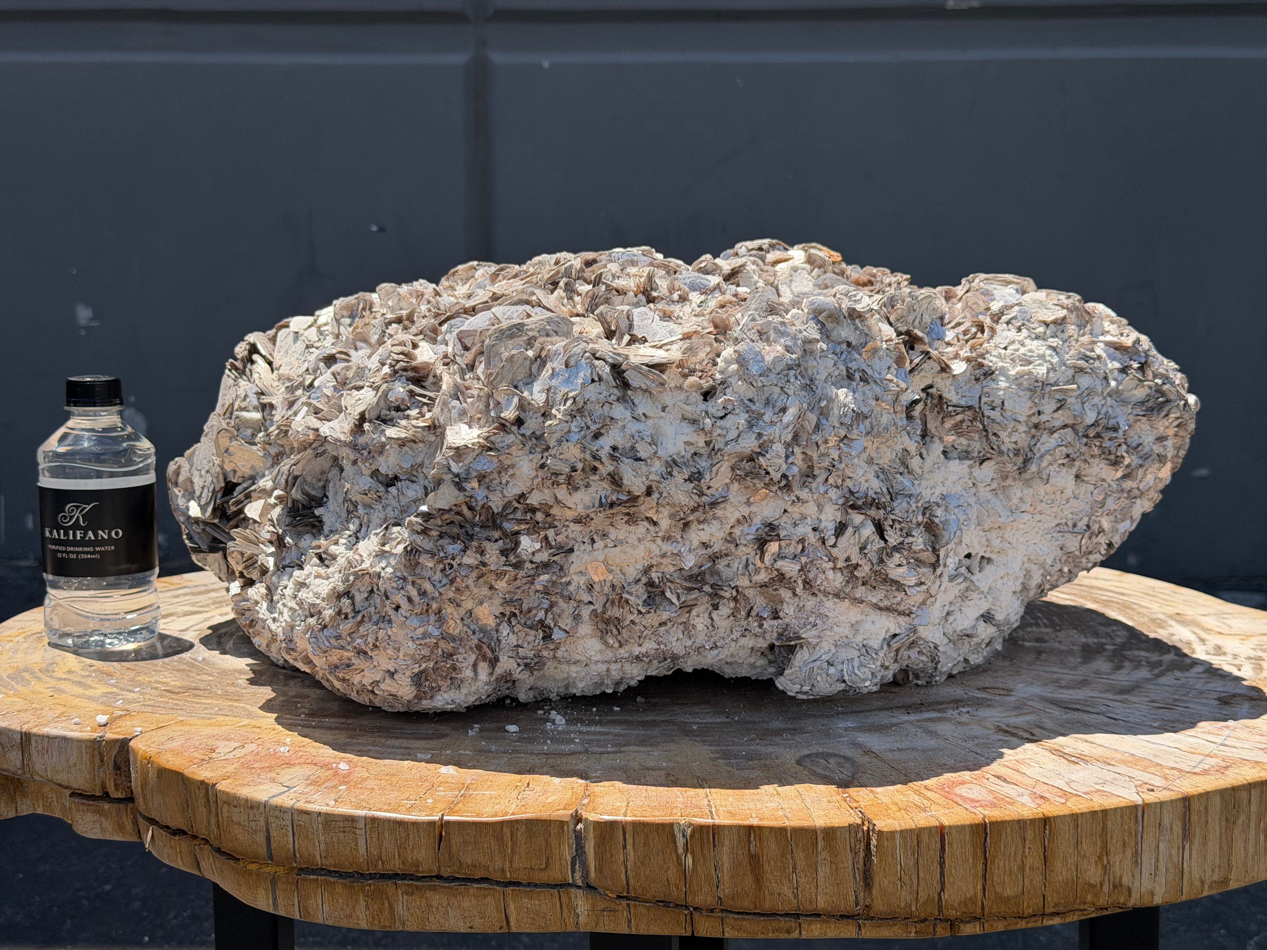 Natural Brazilian Mica and Albite Specimen - 22" / 143 lbs
