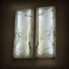 Crystal Ice Onyx Light Wall Panel Set - 63