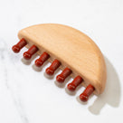 Red Jasper Scalp Massager