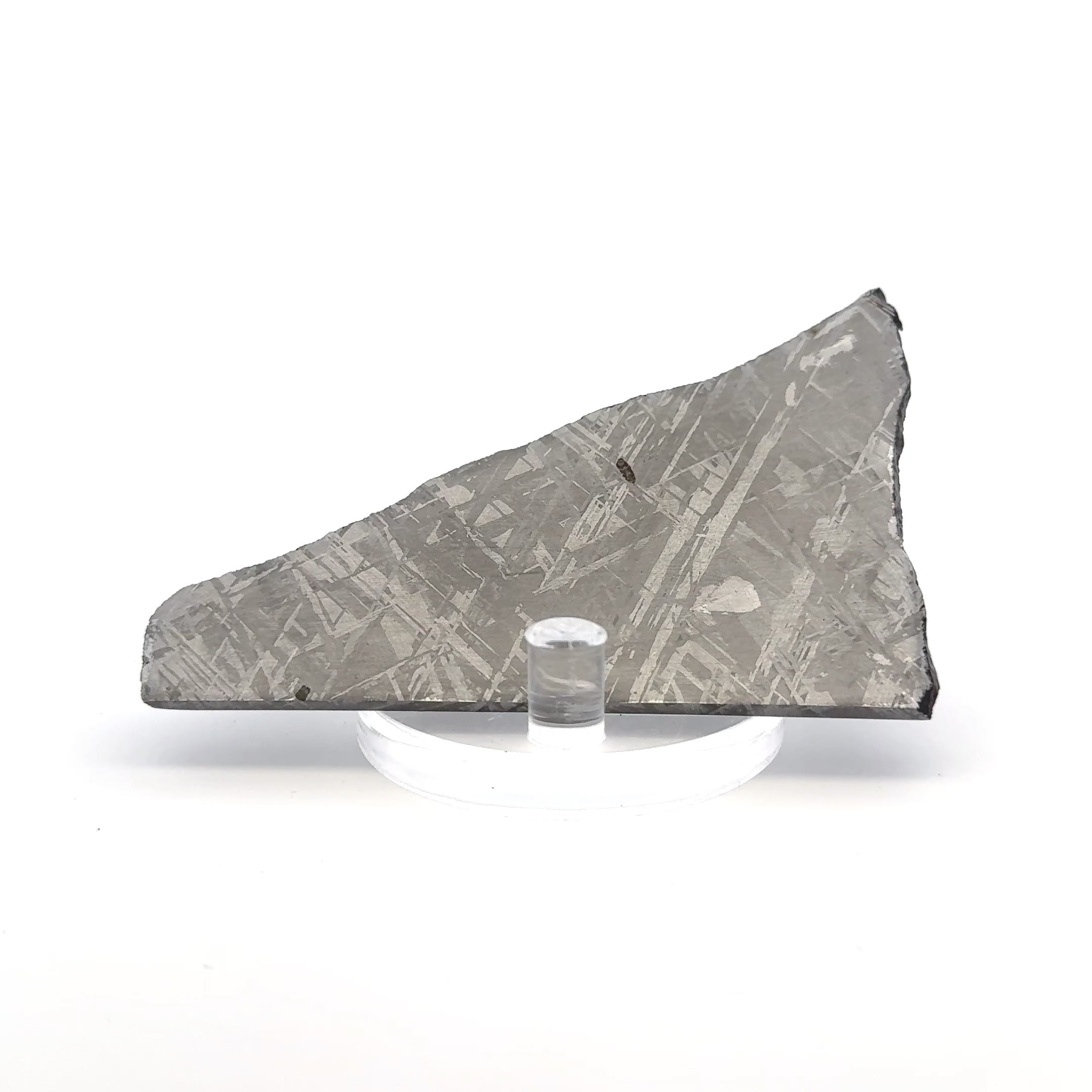 Gibeon Iron Meteorite Slice from Namibia 3.5" / 69 grams