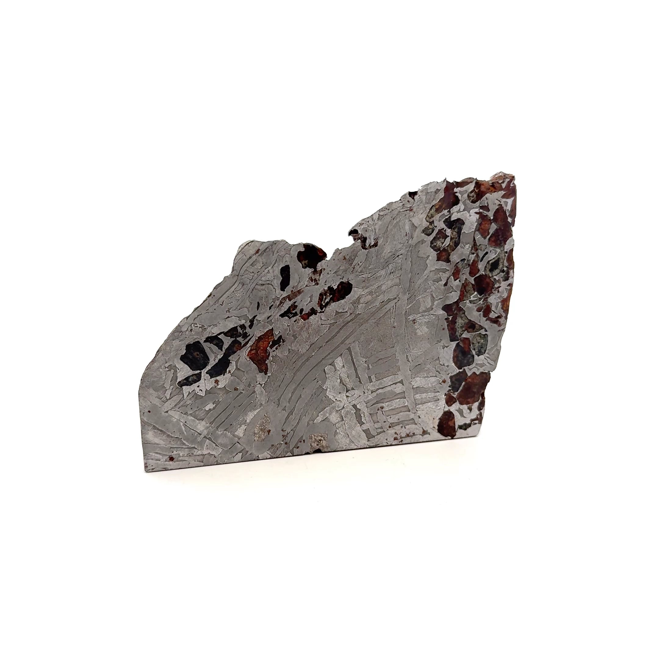 Seymchan Pallasite Stony-iron Meteorite from Russia 3.5" / 298 grams