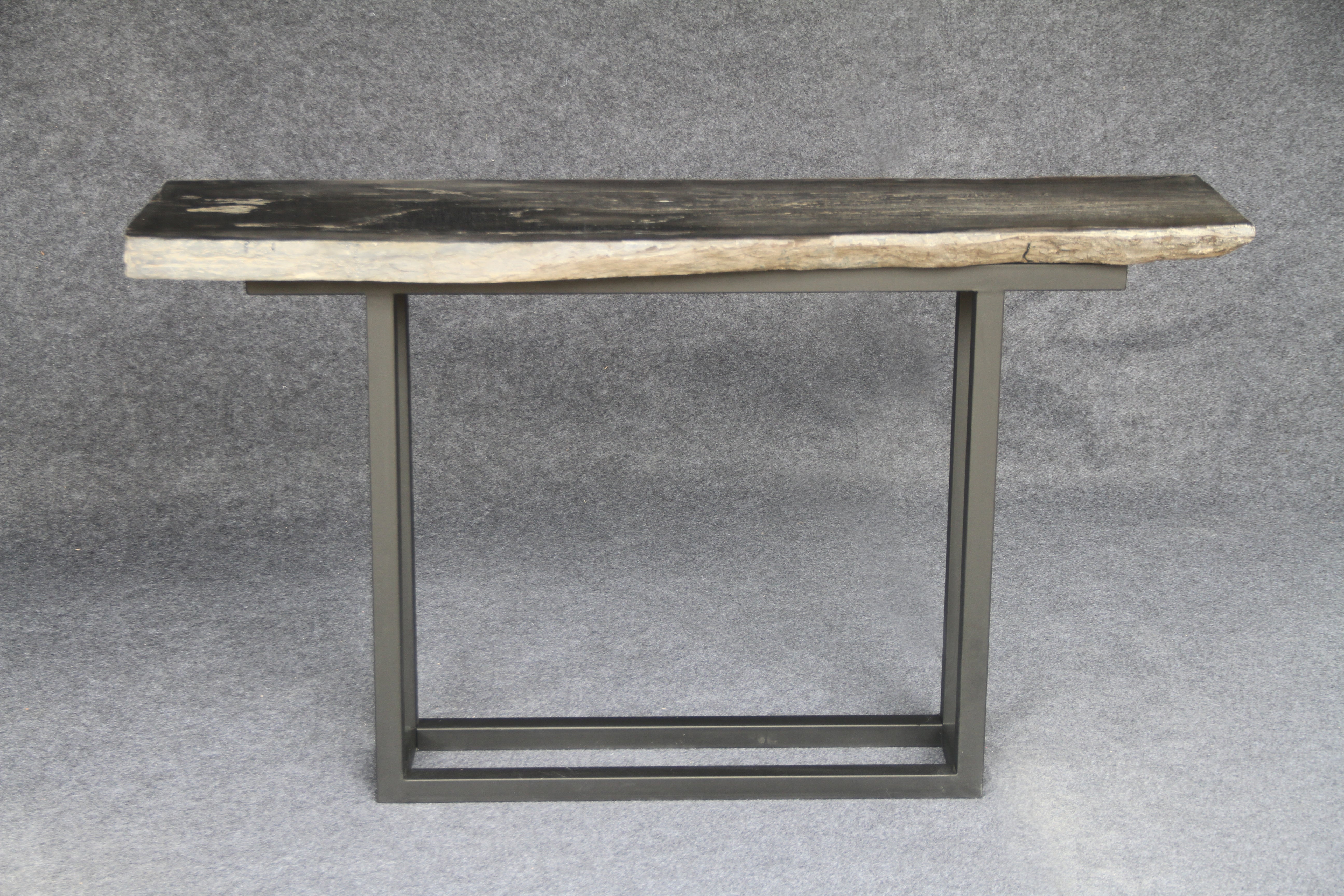 Petrified Wood Console Table 59" / 146 lbs